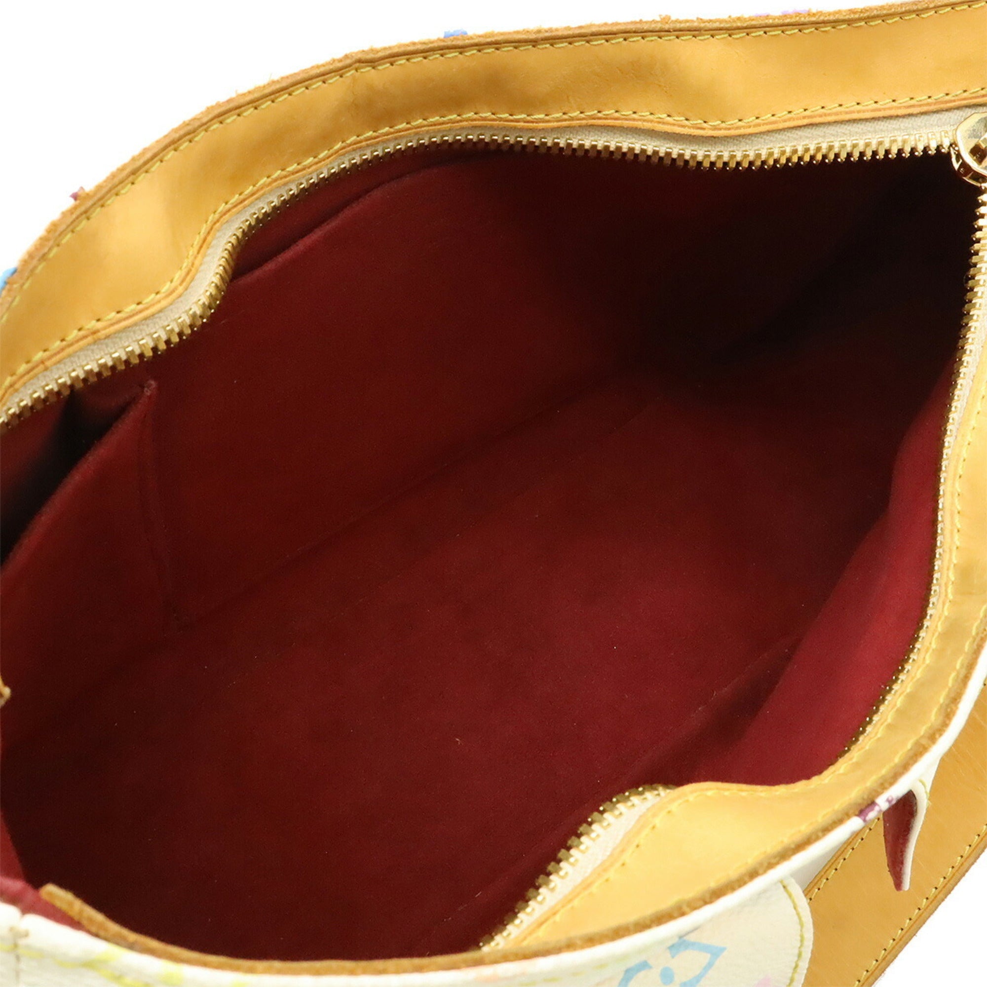 Louis Vuitton Blanc Multi-Color White Monogram Multicolore Shoulder Bag (Pre-Owned)