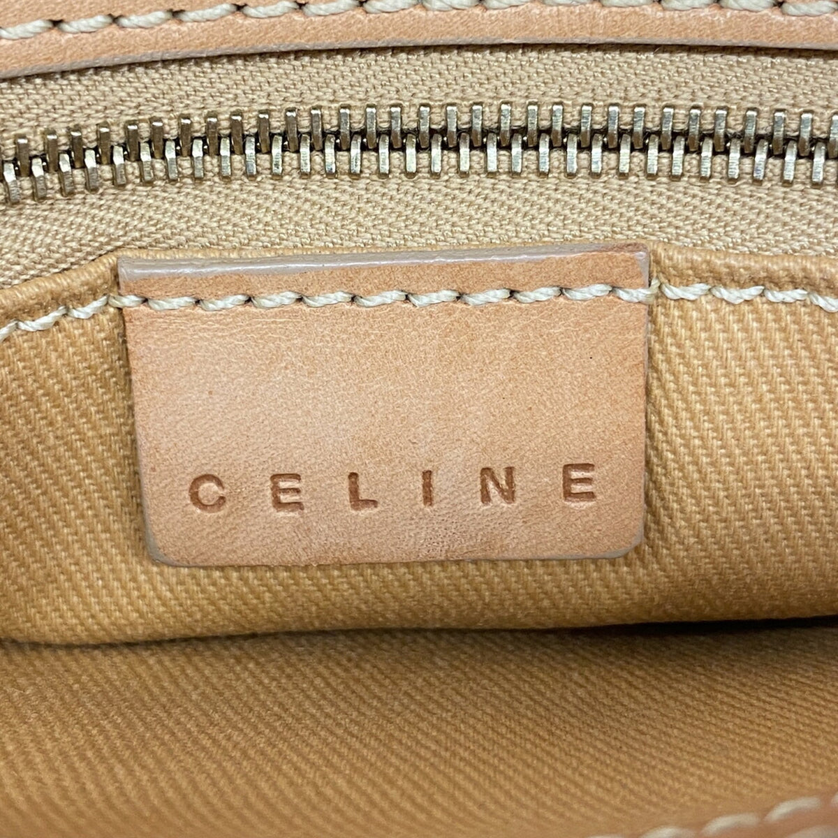 Celine Brown Pvc Handbag (Pre-Owned)
