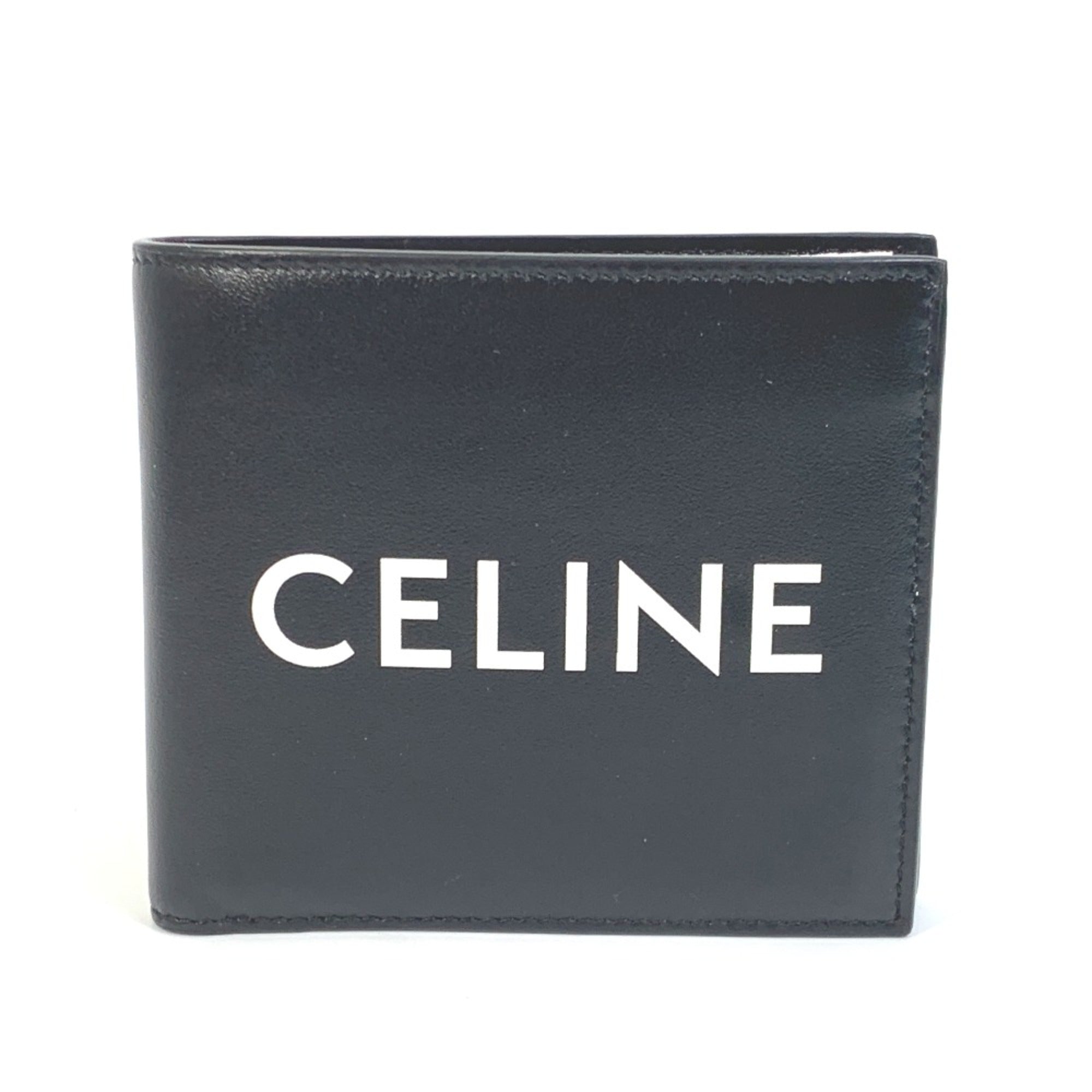 Celine Black Leather Wallet (Bi-Fold) (Pre-Owned)