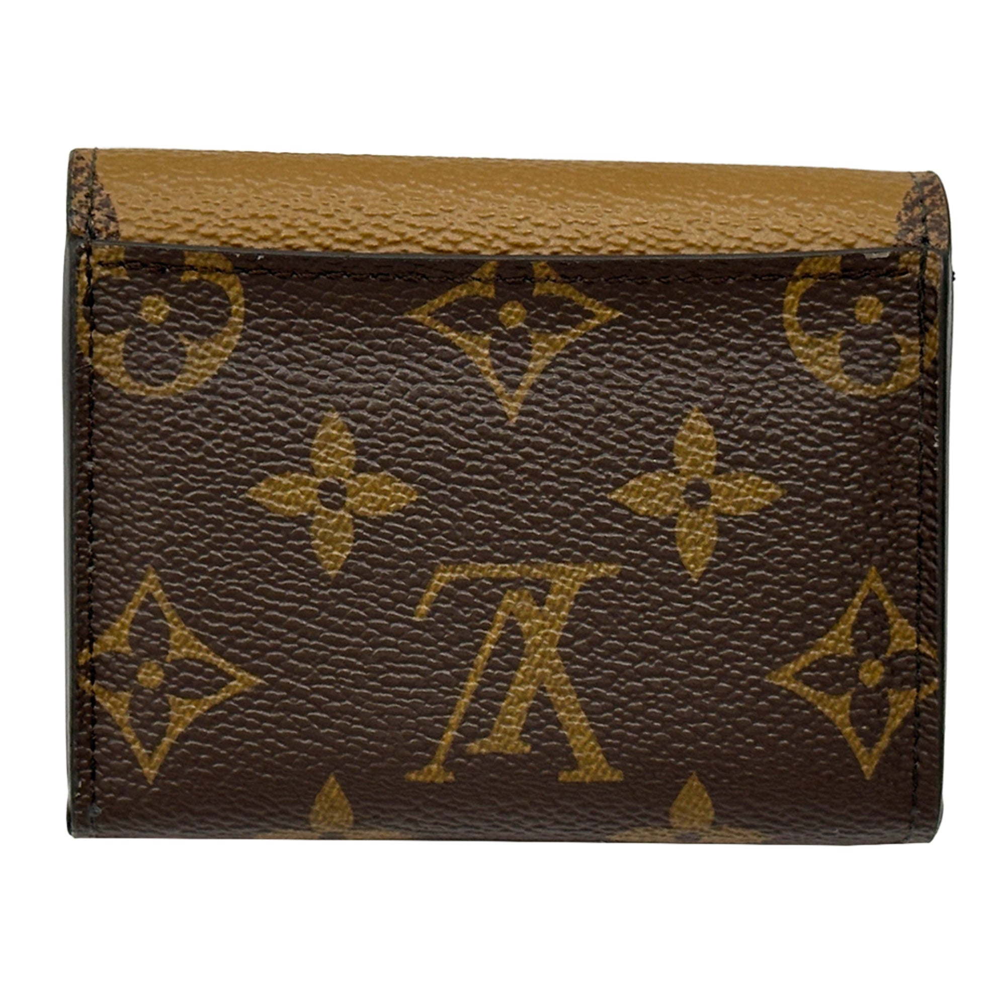 Louis Vuitton Brown Monogram Monogram Wallet (Tri-Fold) (Pre-Owned)