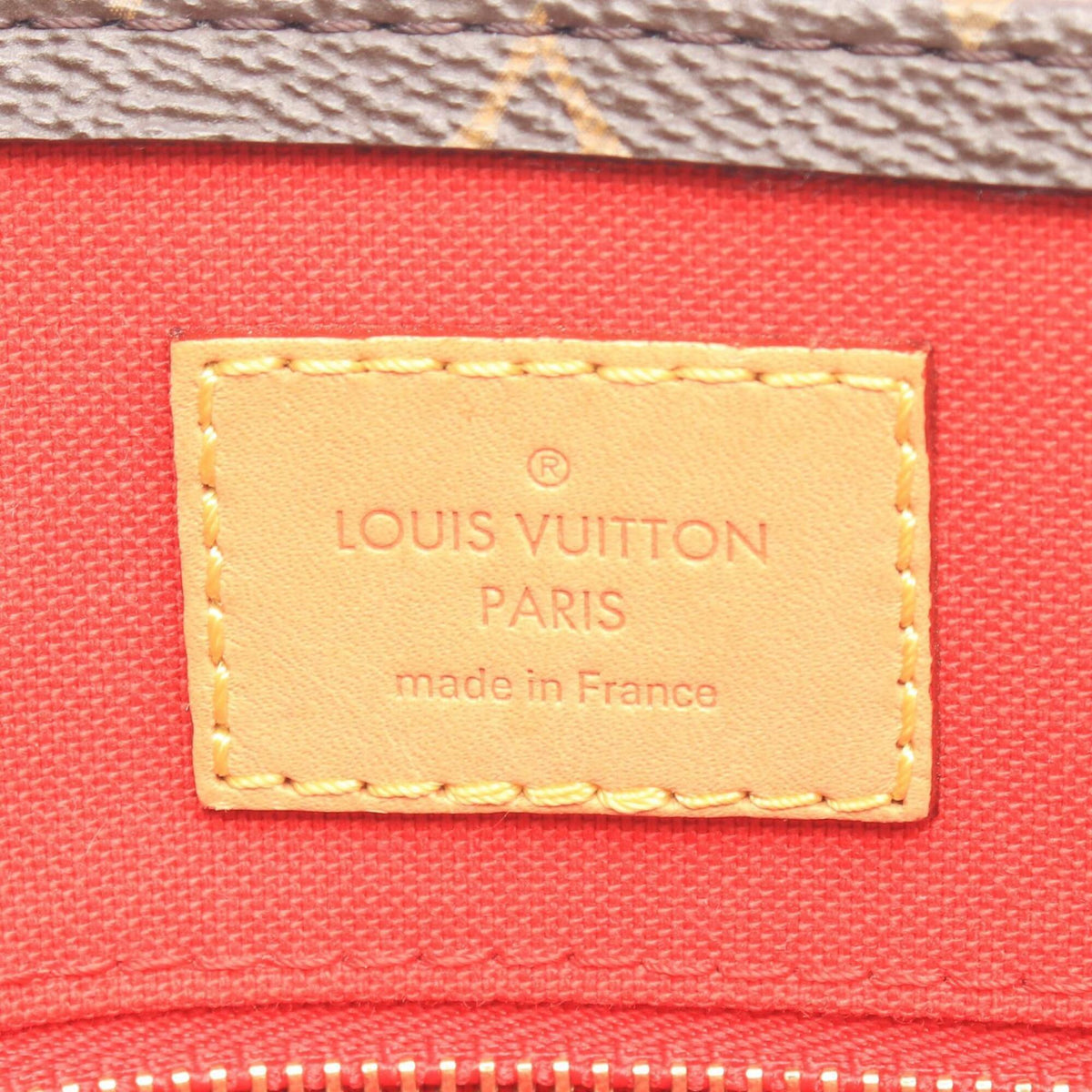 Louis Vuitton Brown Pvc Leather Handbag (Pre-Owned)