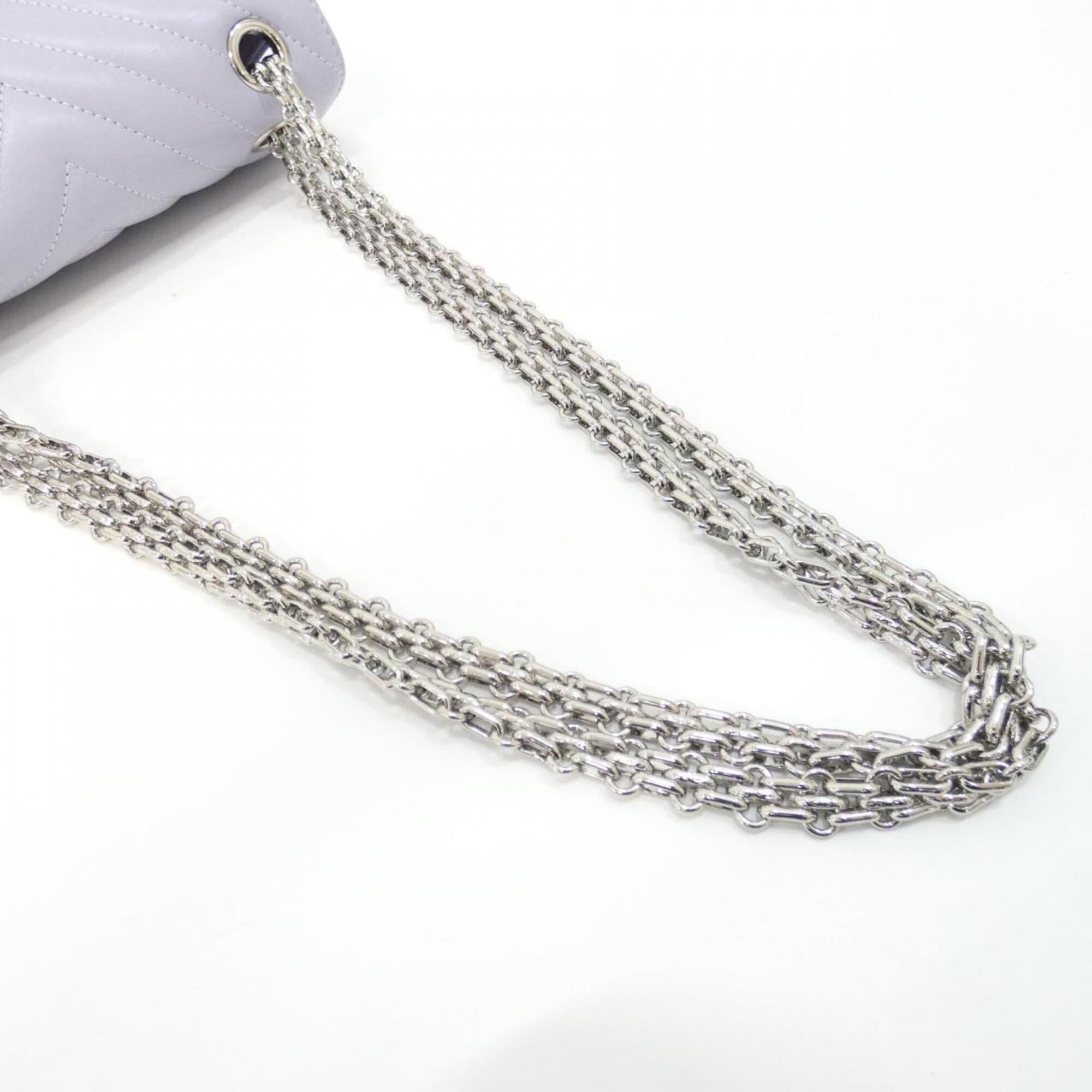 Chanel Light Purple Leather Shoulder Bag (Pre-Owned)
