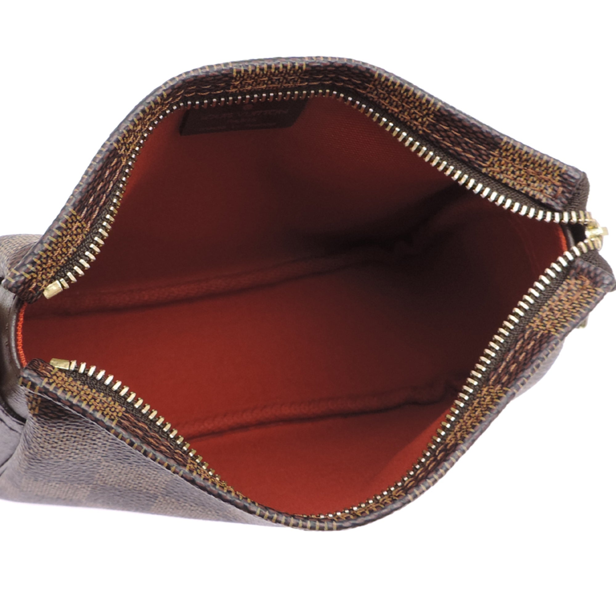 Louis Vuitton Brown Damier Canvas Pouch (Pre-Owned)