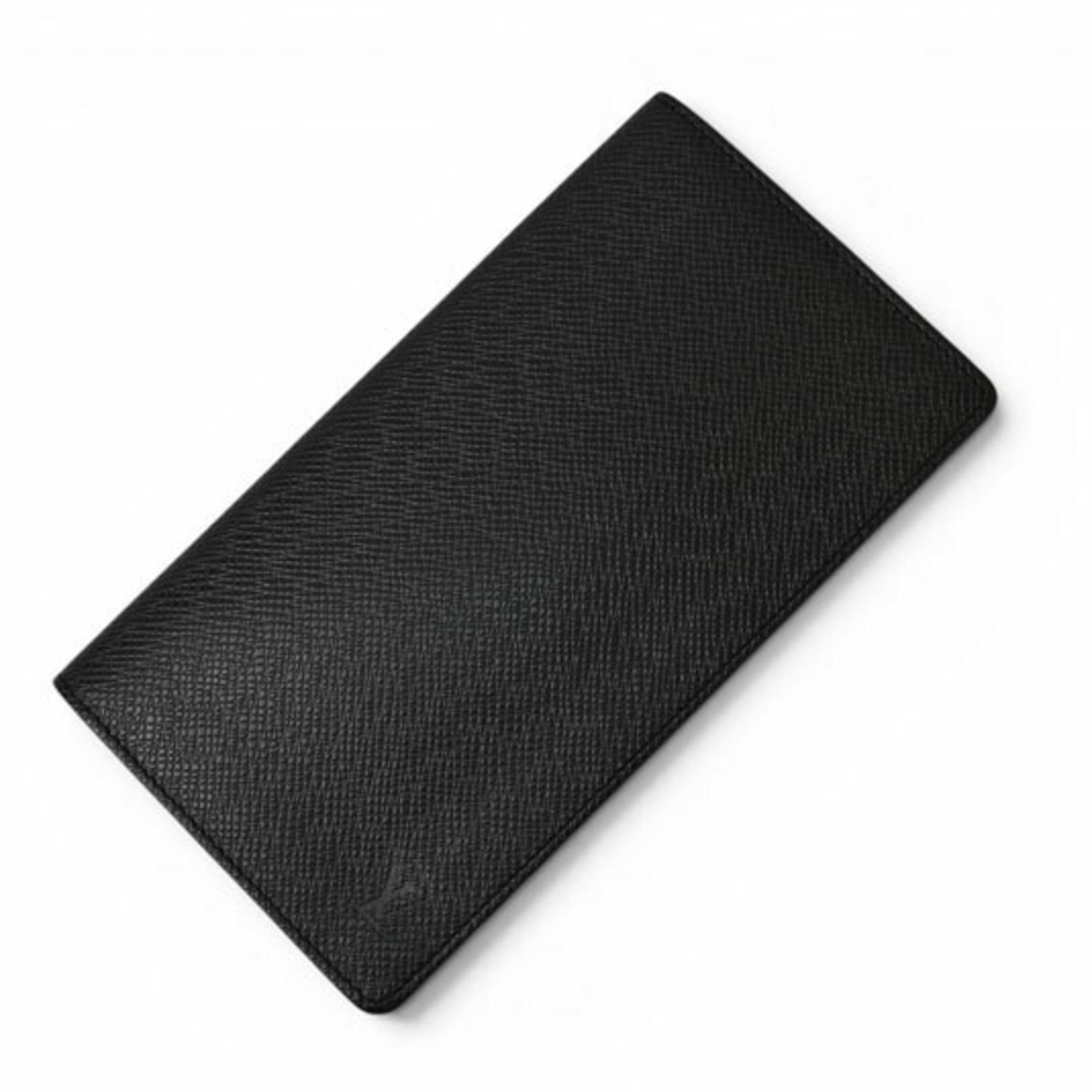 Louis Vuitton Taiga Ardoise Leather Wallet (Bi-Fold) (Pre-Owned)