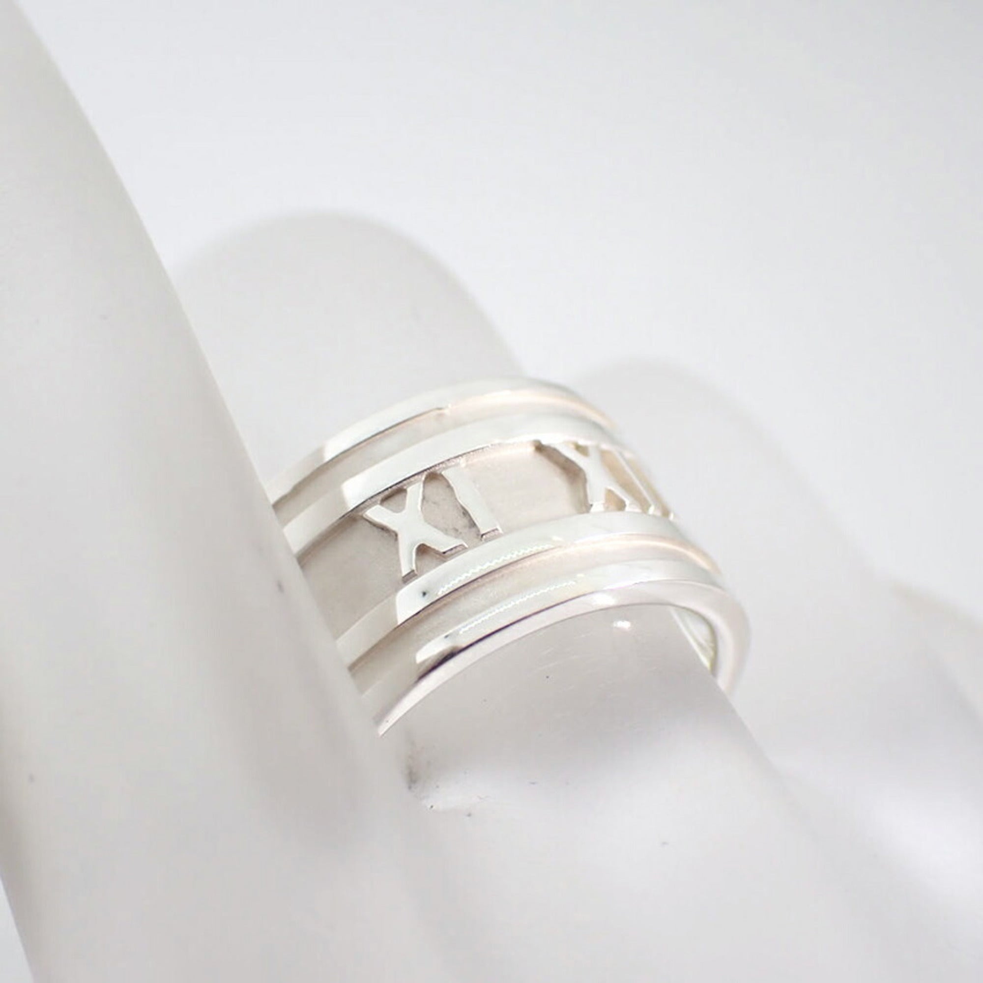 Tiffany Sterling Silver 925 Band Ring (Pre-Owned)