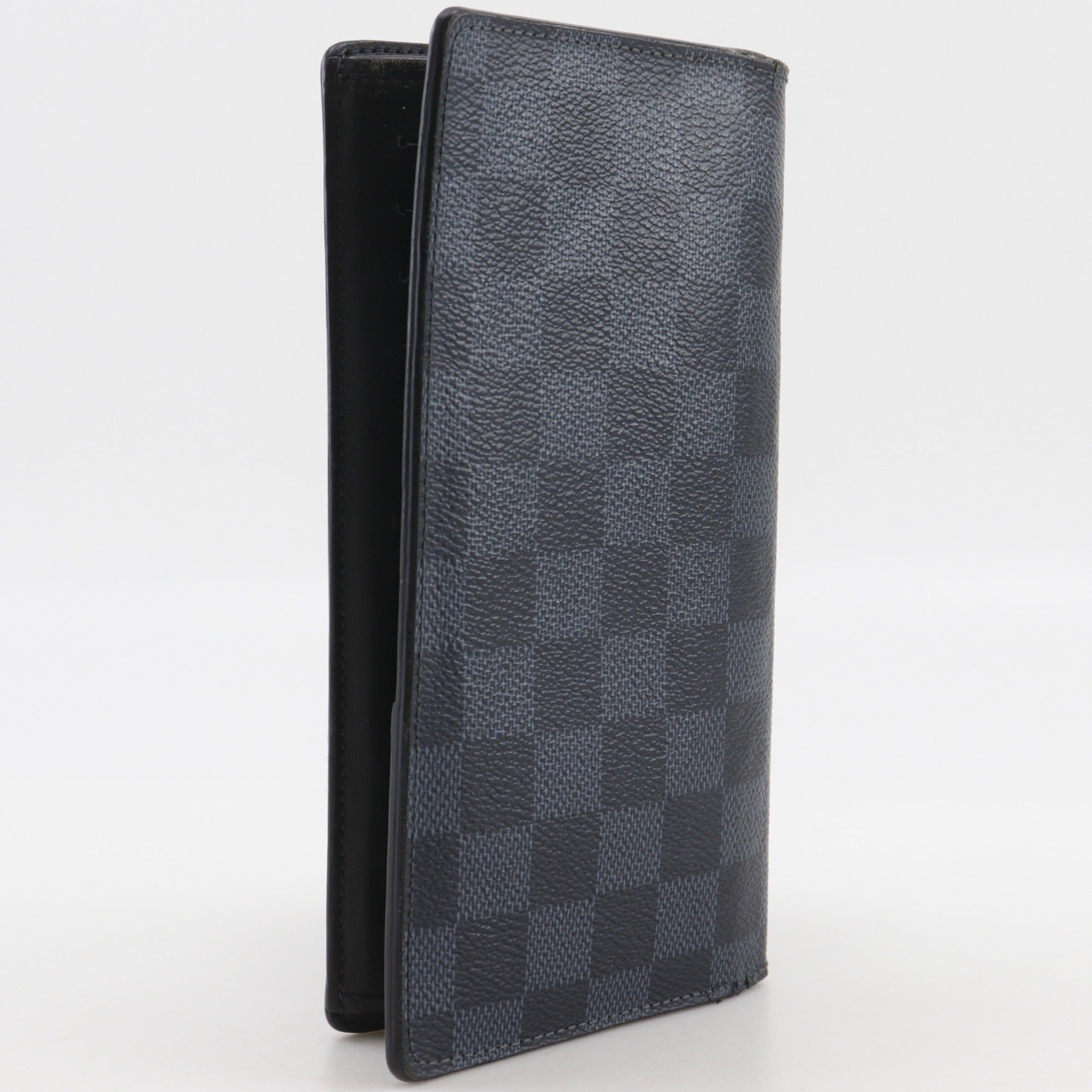 Louis Vuitton Black Damier Graphite Long Wallet (Bi-Fold) (Pre-Owned)