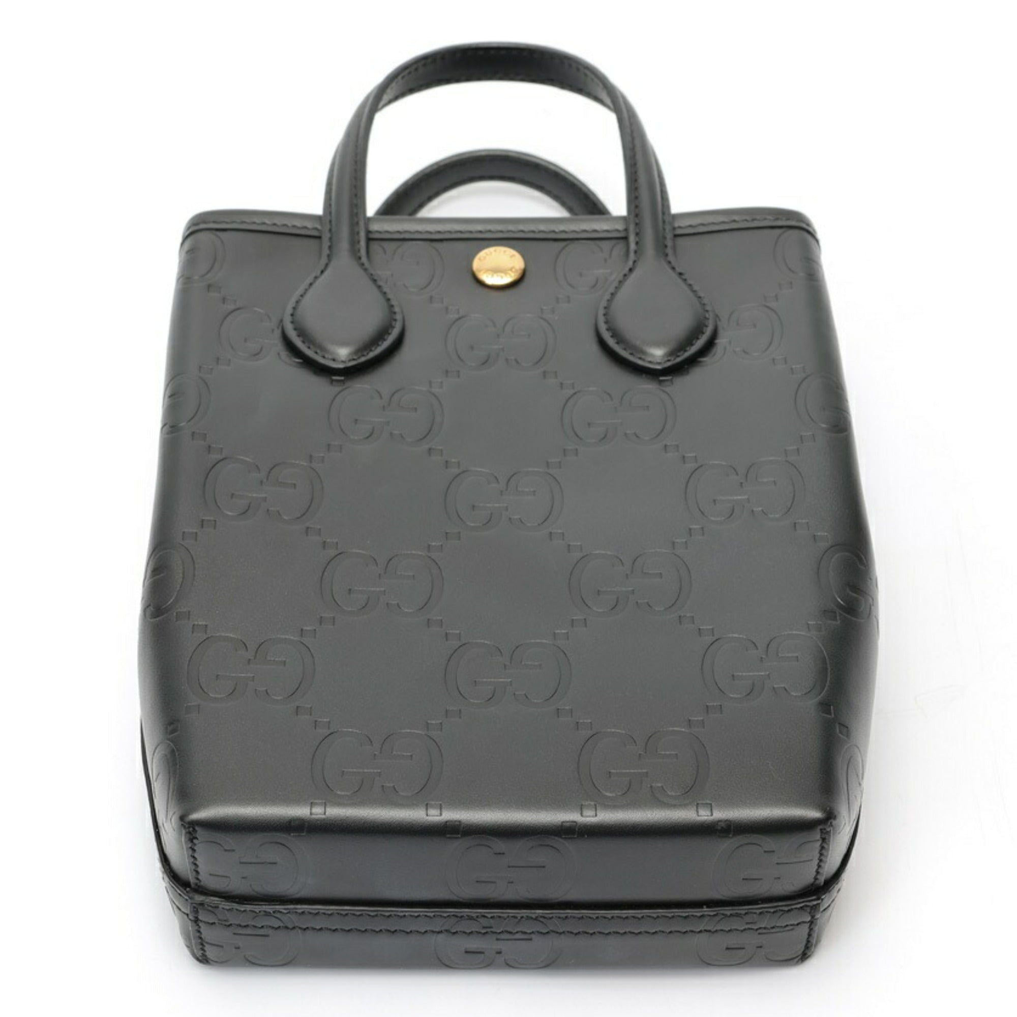 Gucci Black Leather Shoulder Bag (Pre-Owned)