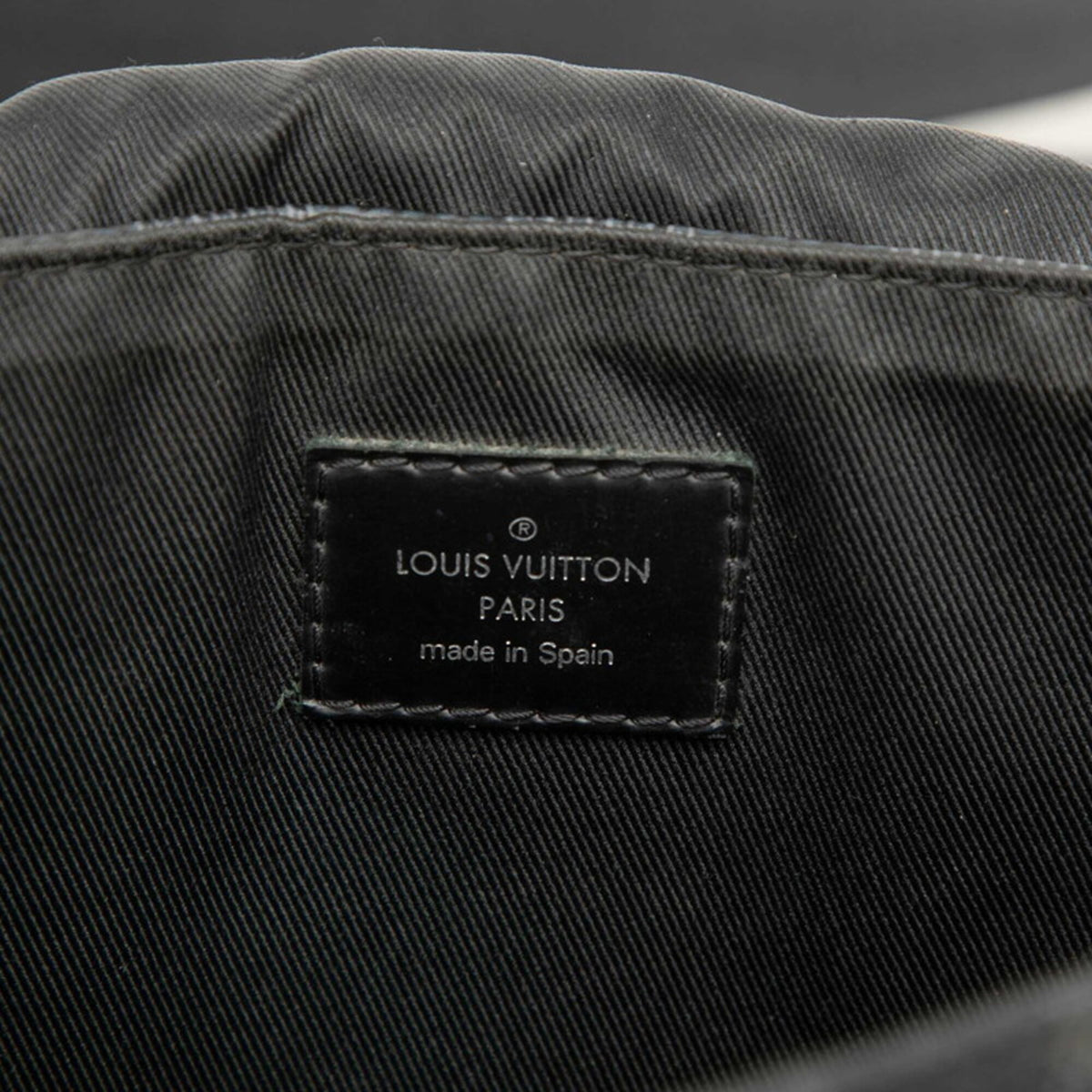 Louis Vuitton Damier Graphite Black Pvc Leather Shoulder Bag (Pre-Owned)