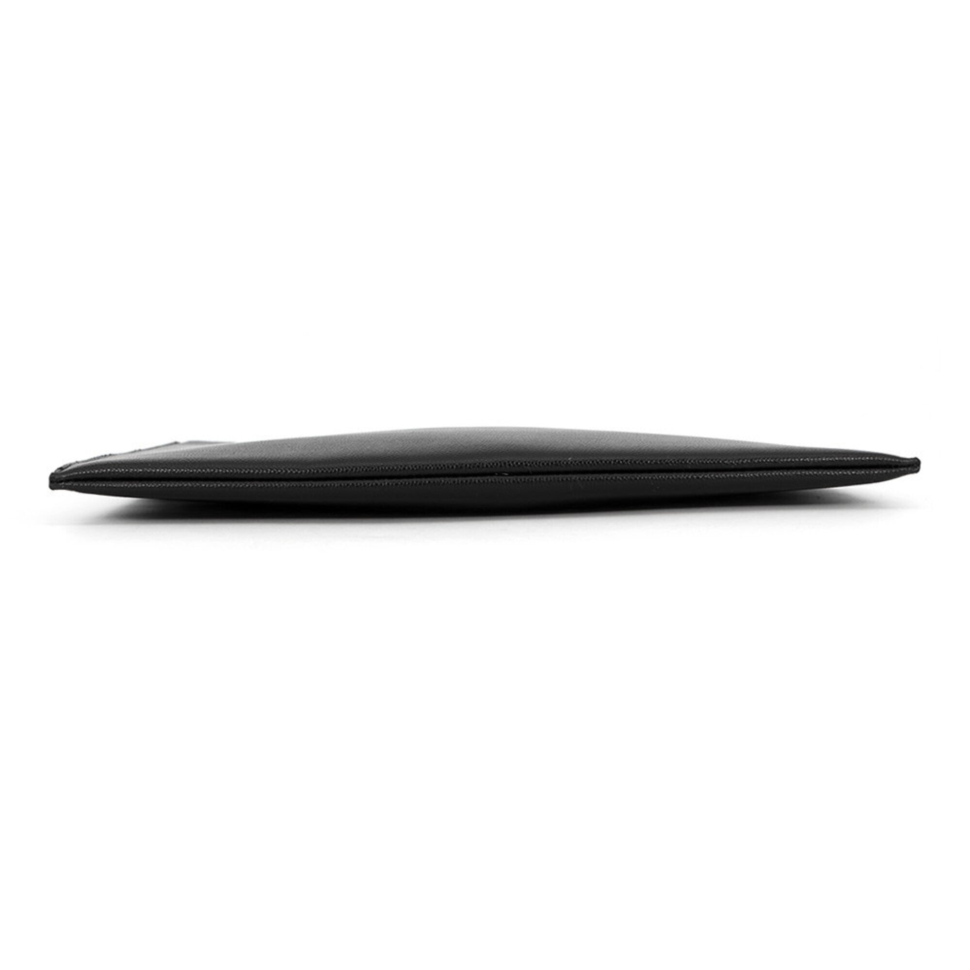 Yves Saint Laurent Black Leather Clutch Bag (Pre-Owned)