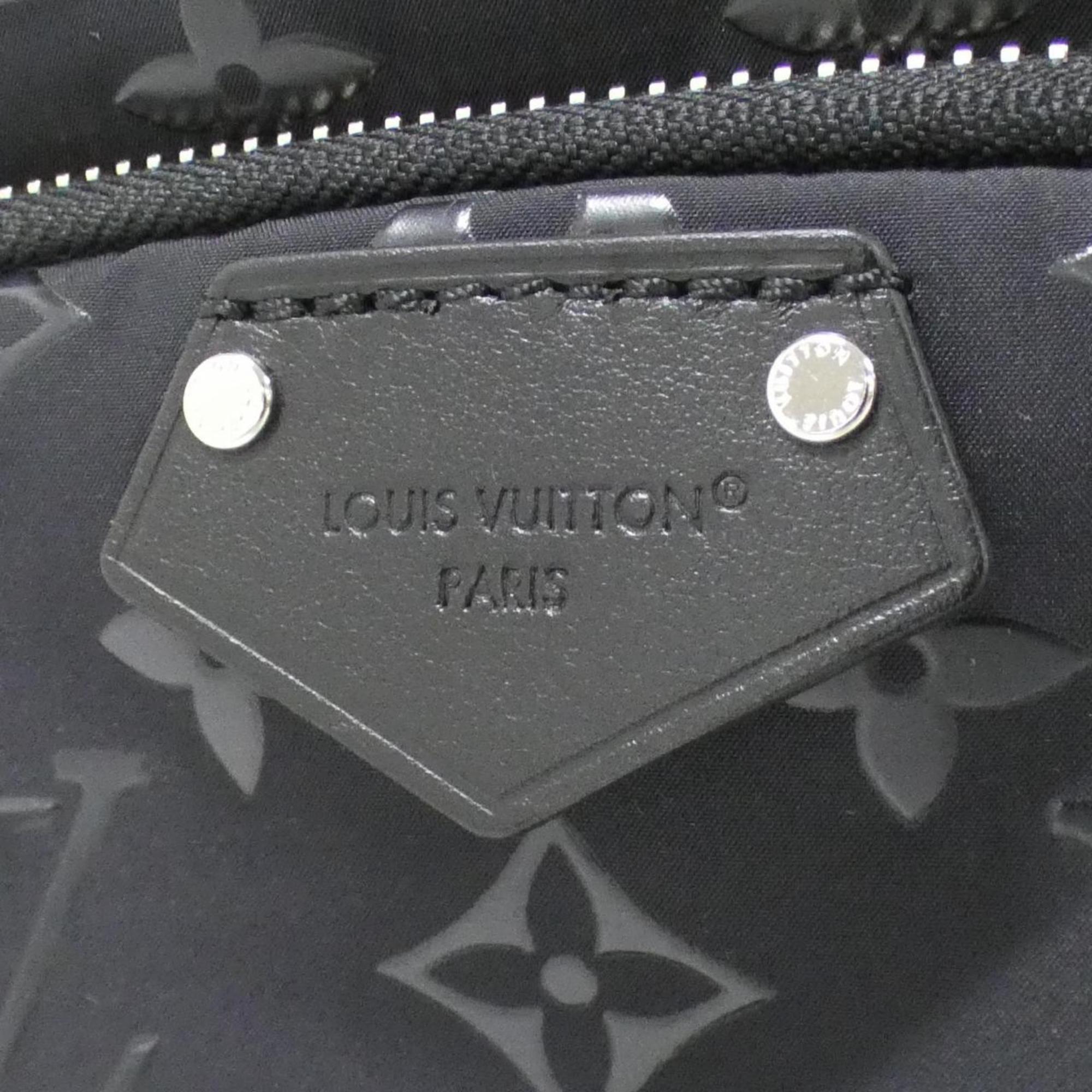 Louis Vuitton Black Nylon Canvas Backpack (Pre-Owned)