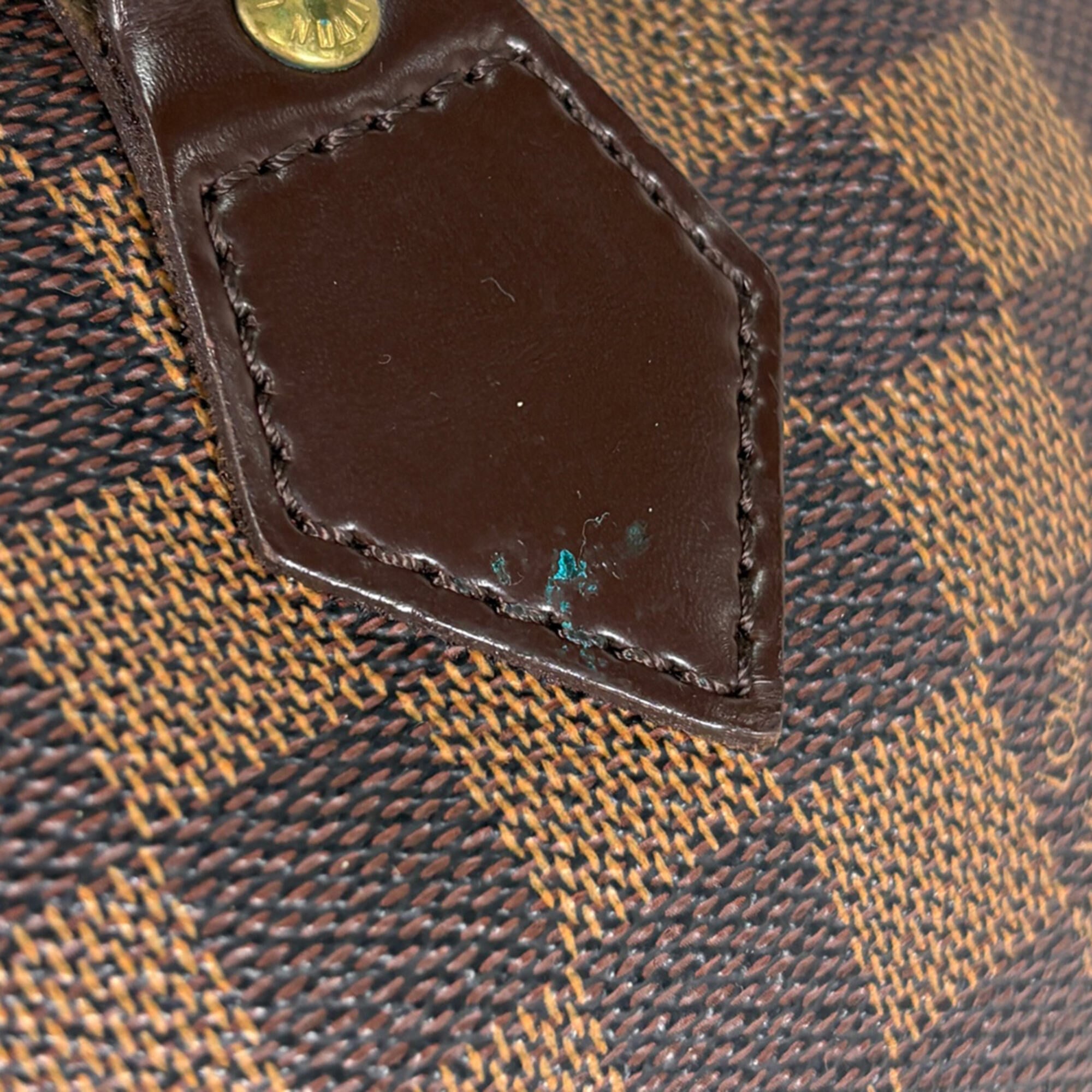 Louis Vuitton Brown Damier Canvas Handbag (Pre-Owned)