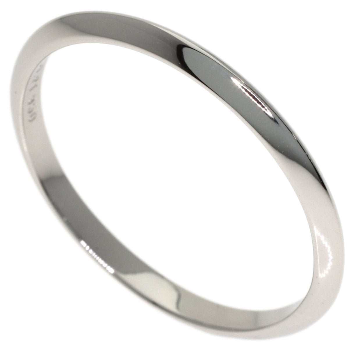 Tiffany Platinum 950 Band Ring (Pre-Owned)