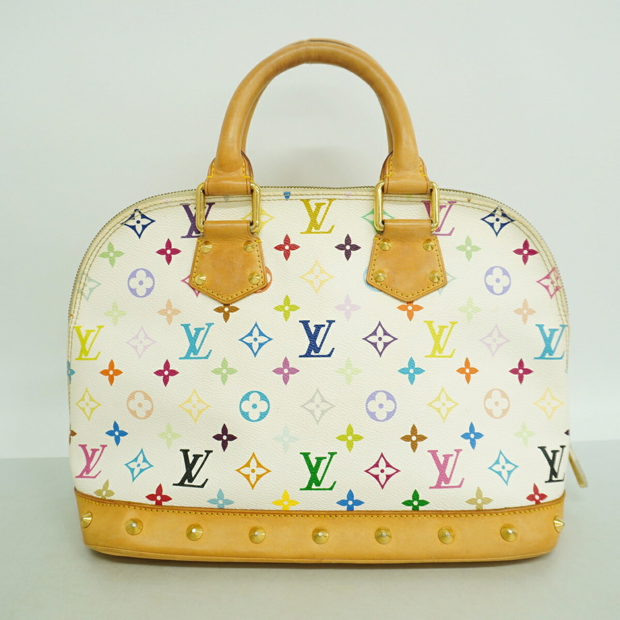 Louis Vuitton Blanc Handbag (Pre-Owned)