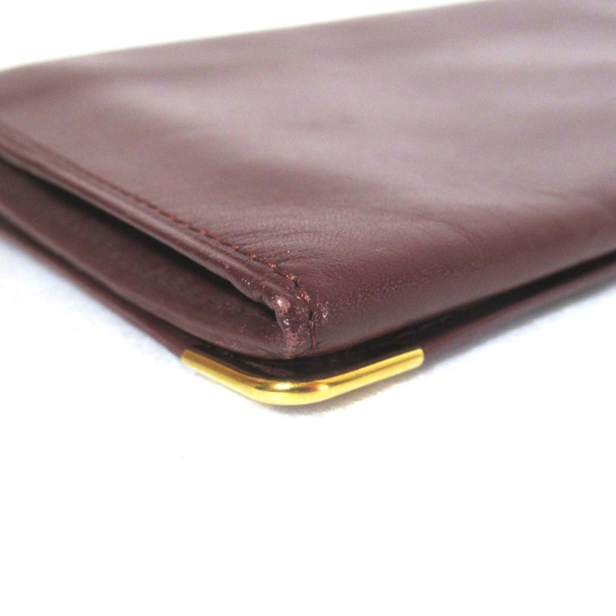 Cartier Bordeaux Long Wallet (Bi-Fold) (Pre-Owned)