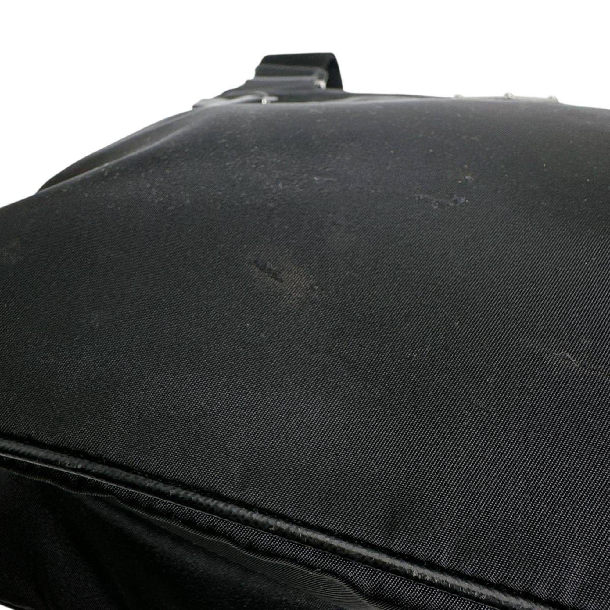 Prada Black Nylon Shoulder Bag Sling Bag (Pre-Owned)