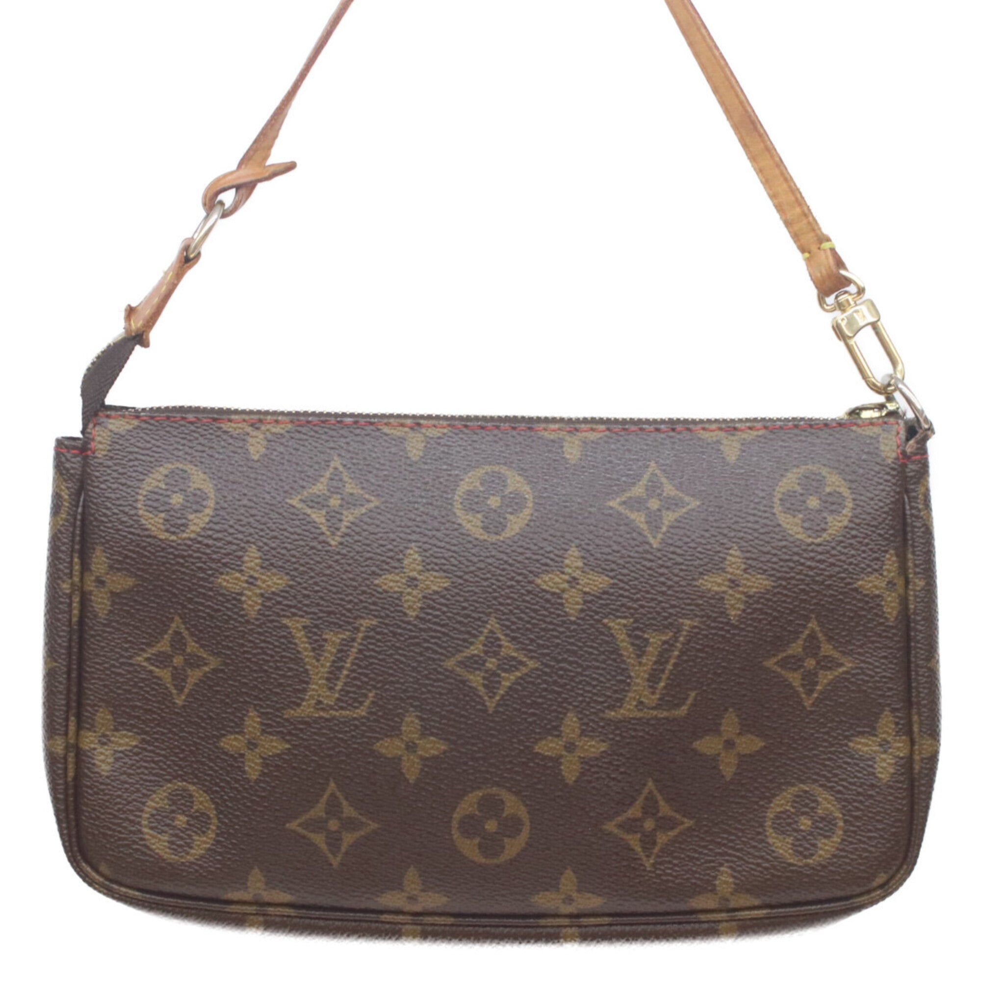 Louis Vuitton Monogram Cherry Brown Red Color Handbag (Pre-Owned)