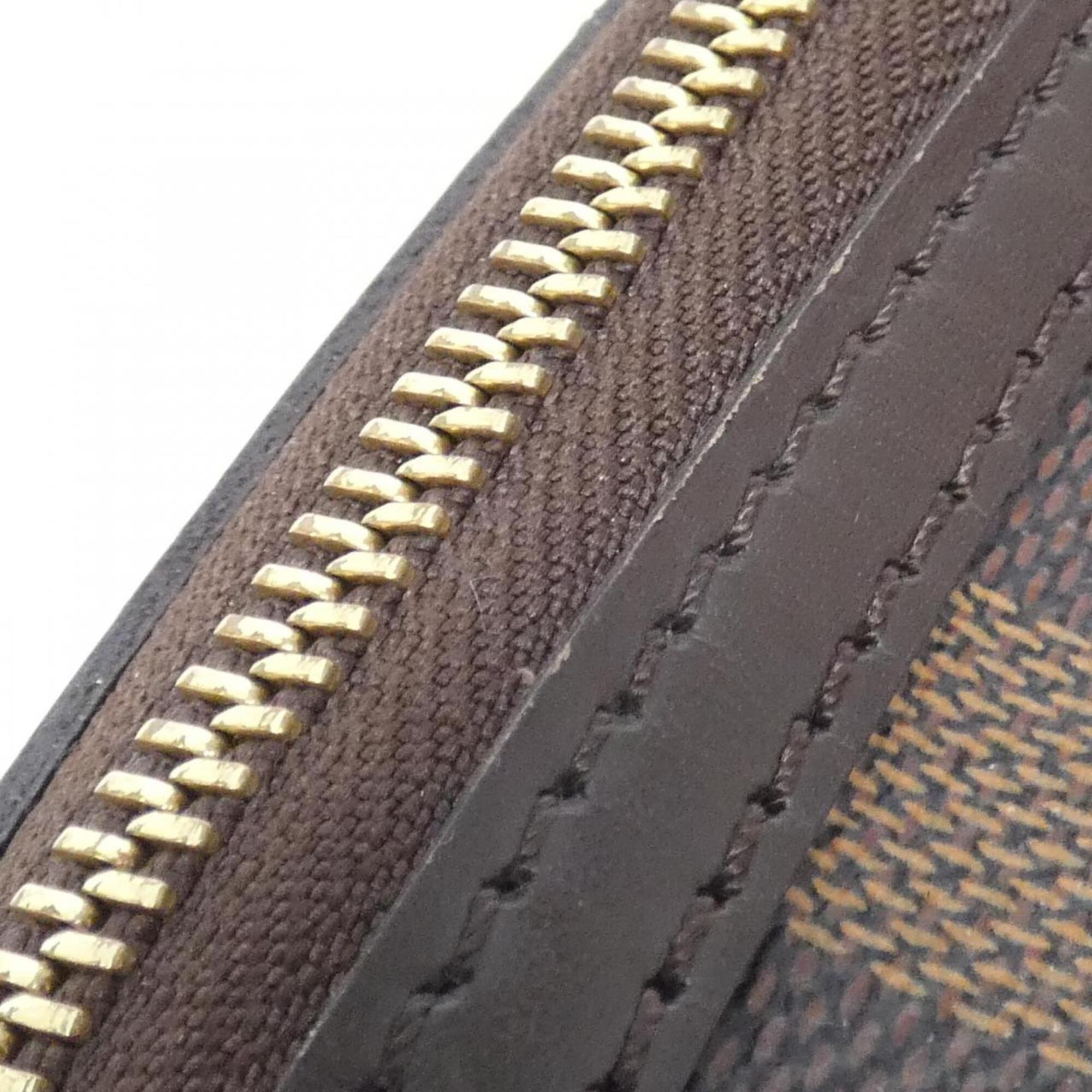 Louis Vuitton Damier Canvas Ebene Coated Canvas Shoulder Bag (Pre-Owned)