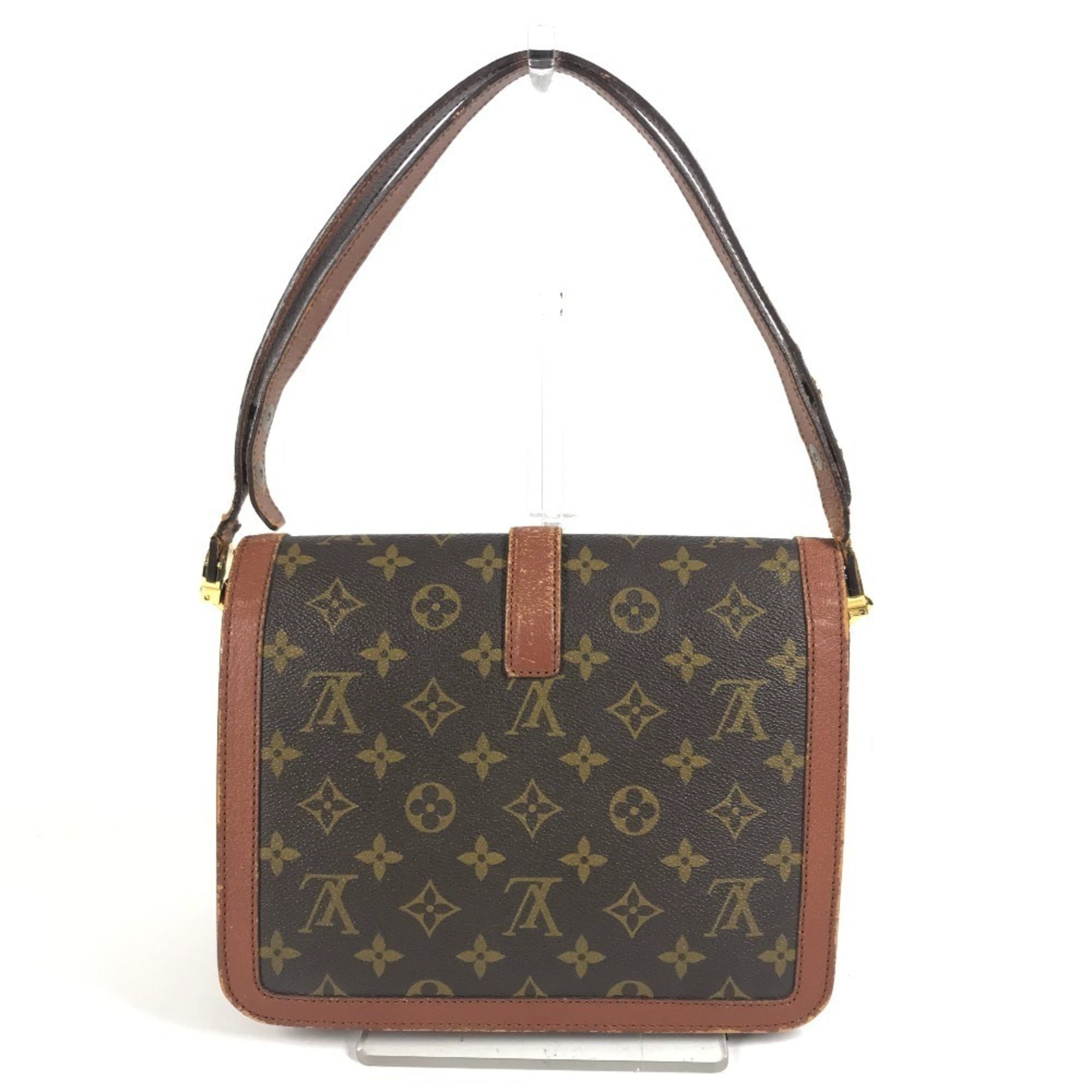 Louis Vuitton Brown Monogram Canvas Pochette Shoulder Bag (Pre-Owned)