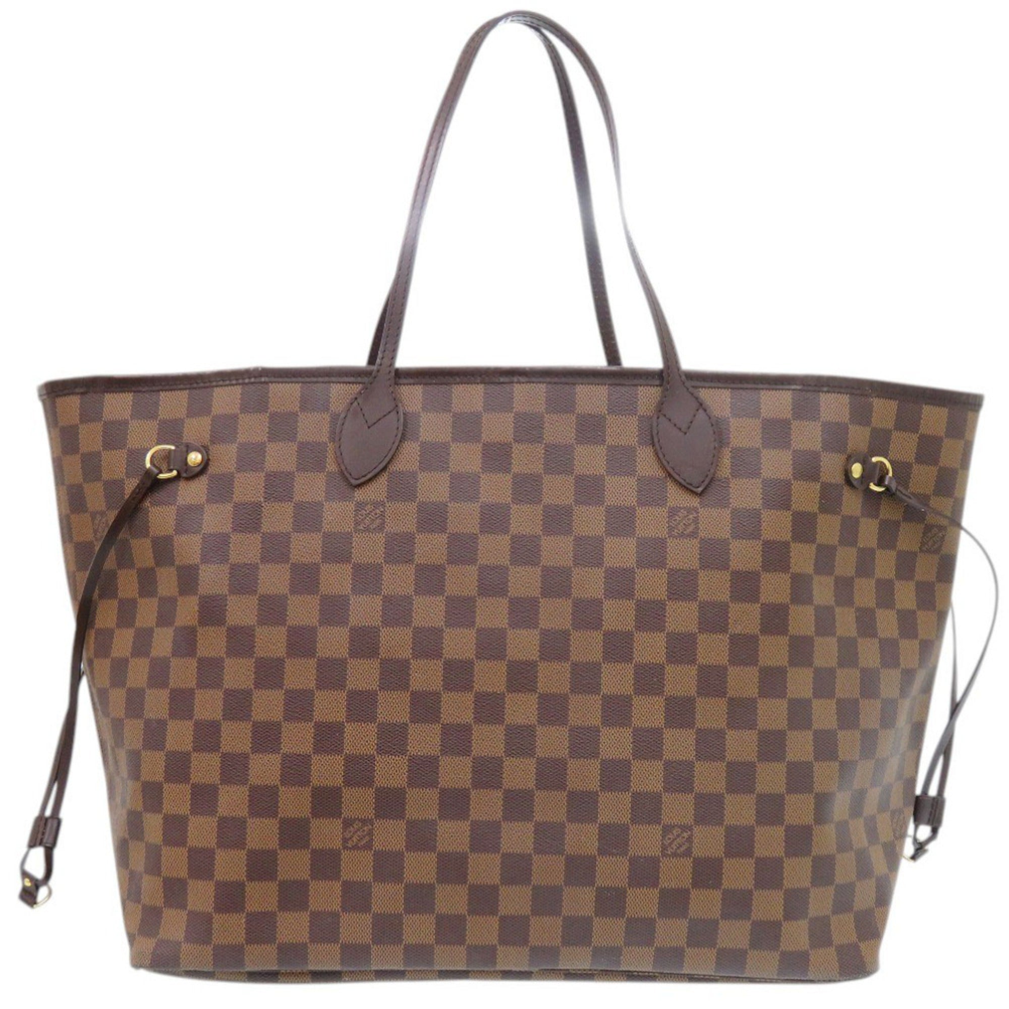 Louis Vuitton Brown Damier Canvas Ebene Damier Canvas Tote Bag (Pre-Owned)