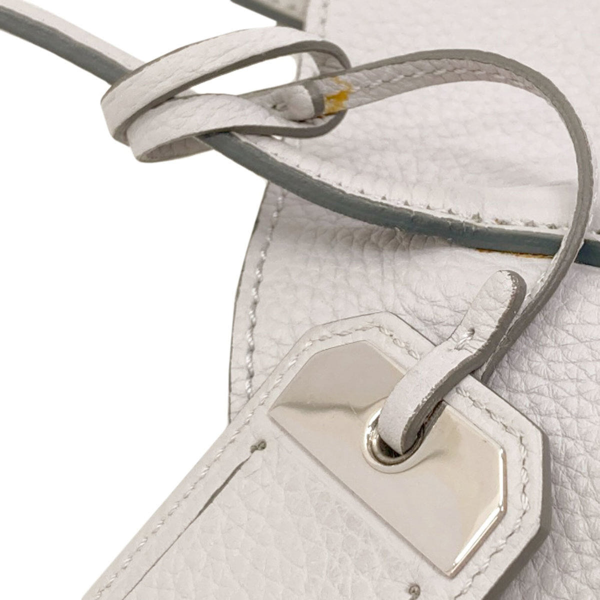Tod's Gray Leather Tote Bag (Pre-Owned)