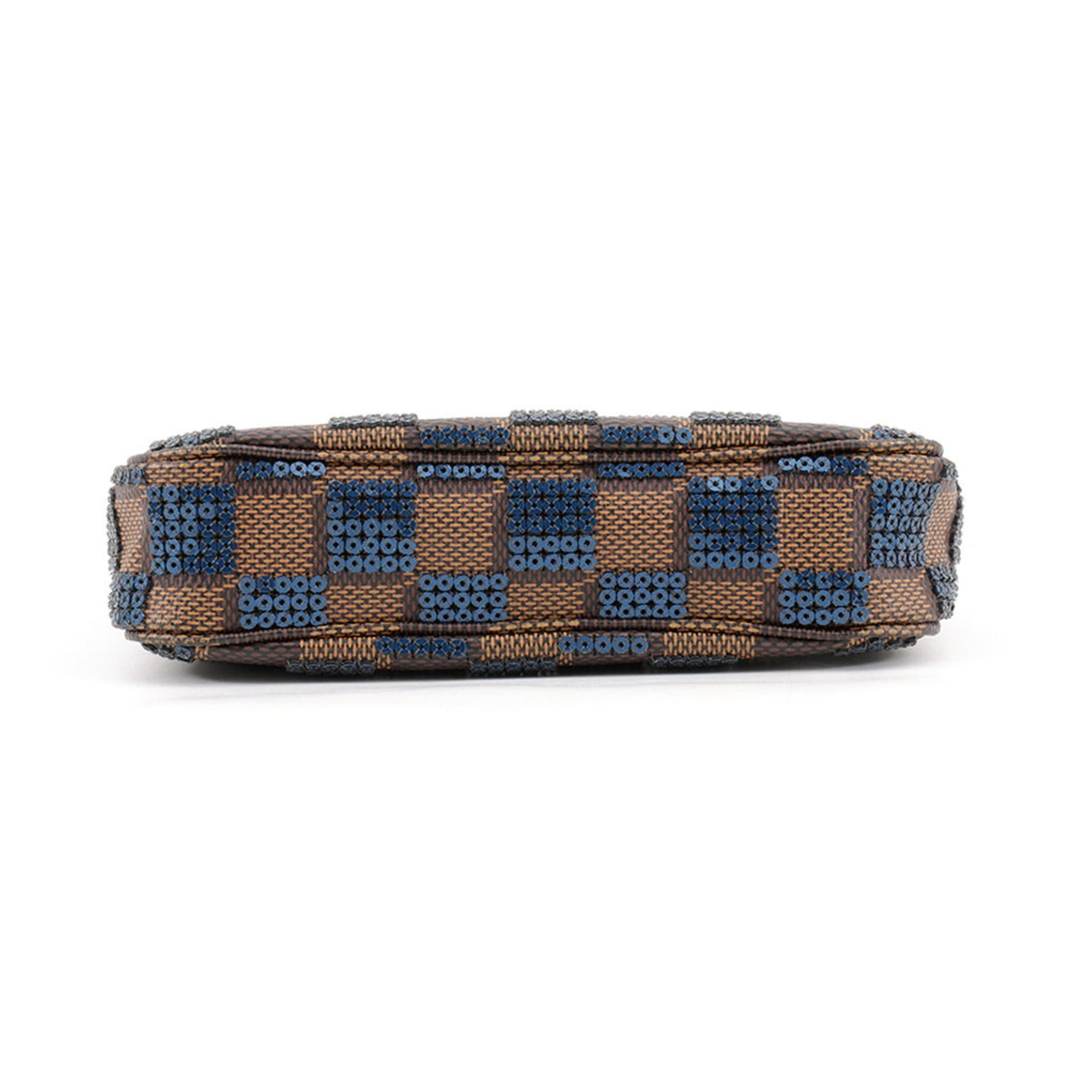 Louis Vuitton Blue Spangles Handbag (Pre-Owned)
