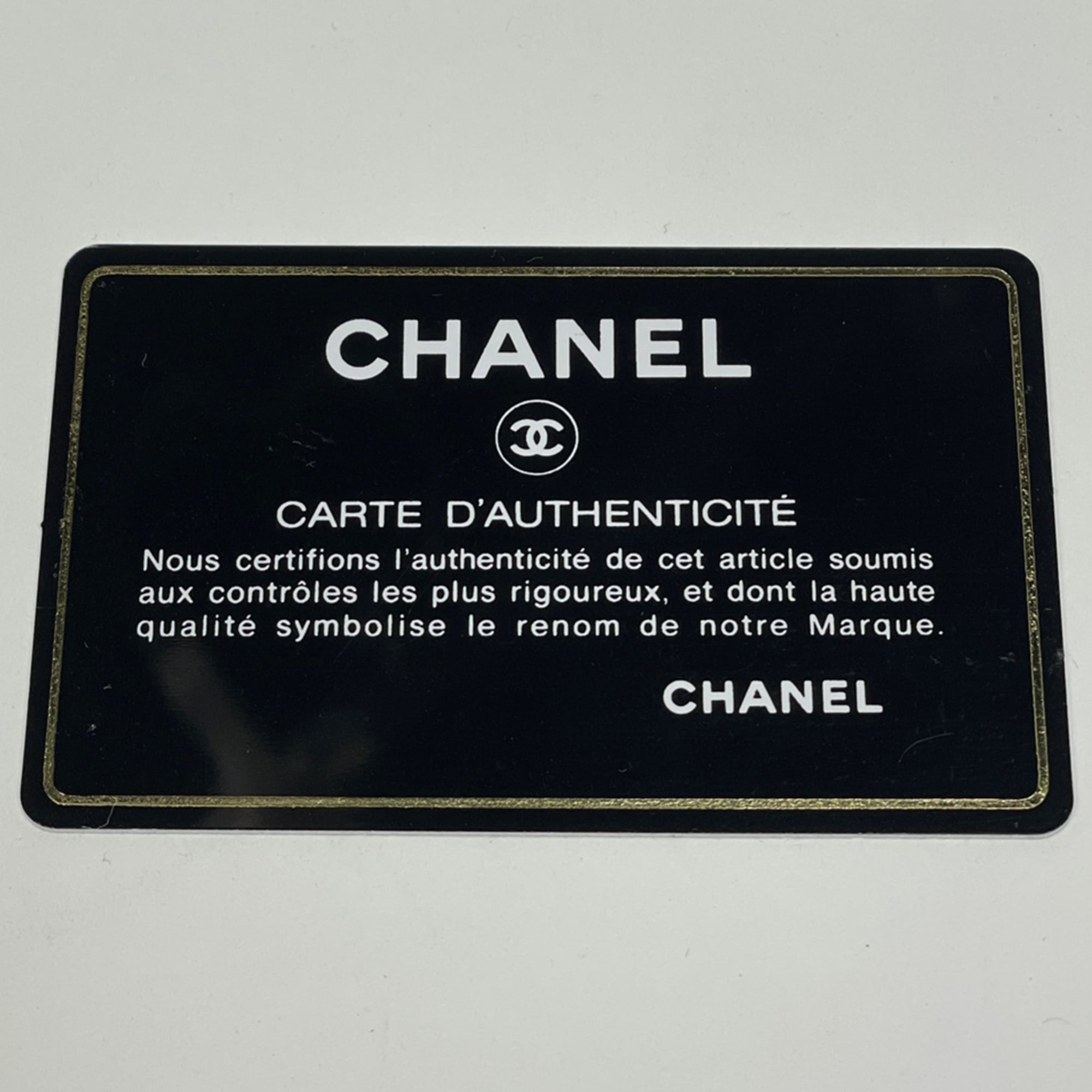 Chanel Black White Canvas Handbag Tote Bag (Pre-Owned)