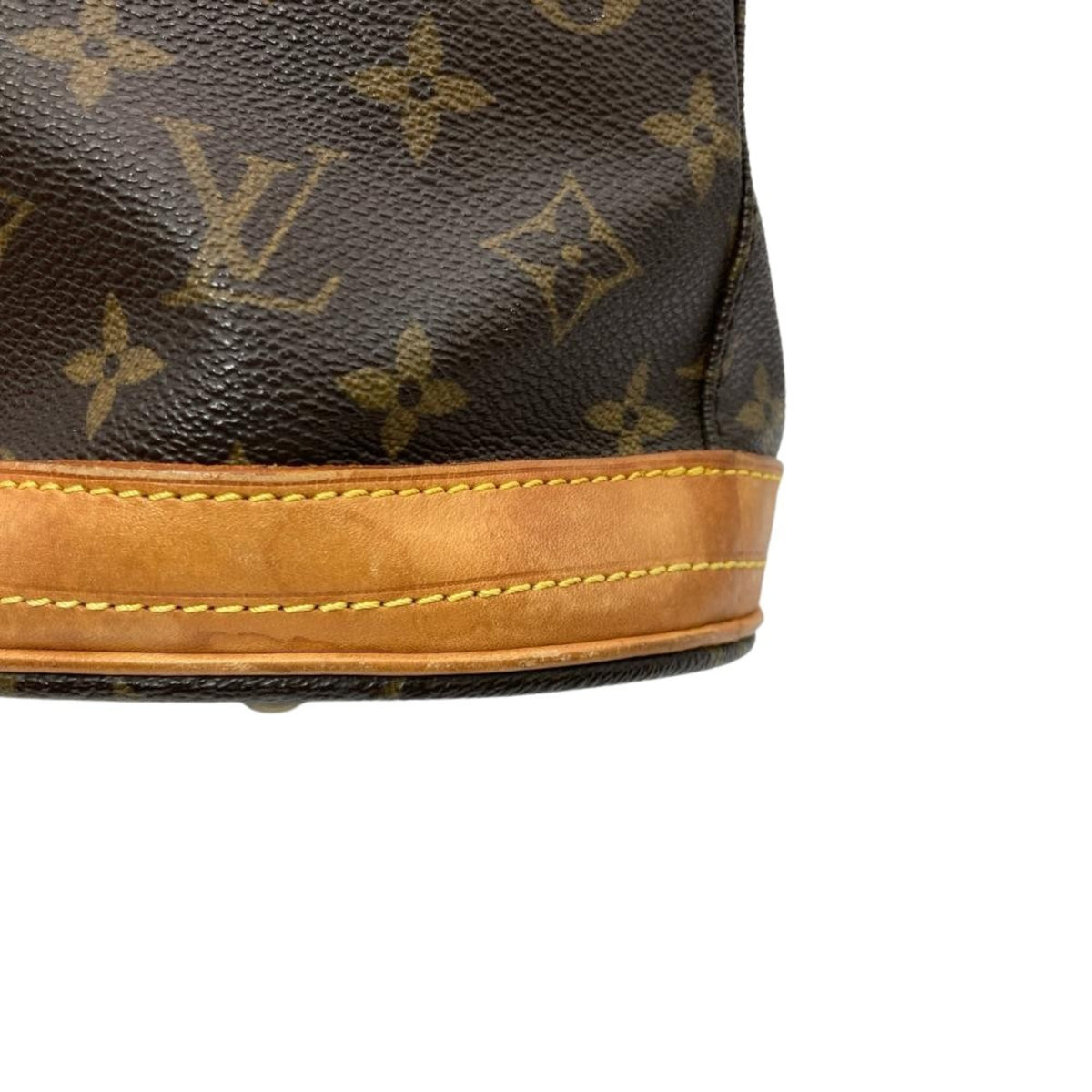 Louis Vuitton Brown Monogram Canvas Handbag Tote Bag (Pre-Owned)