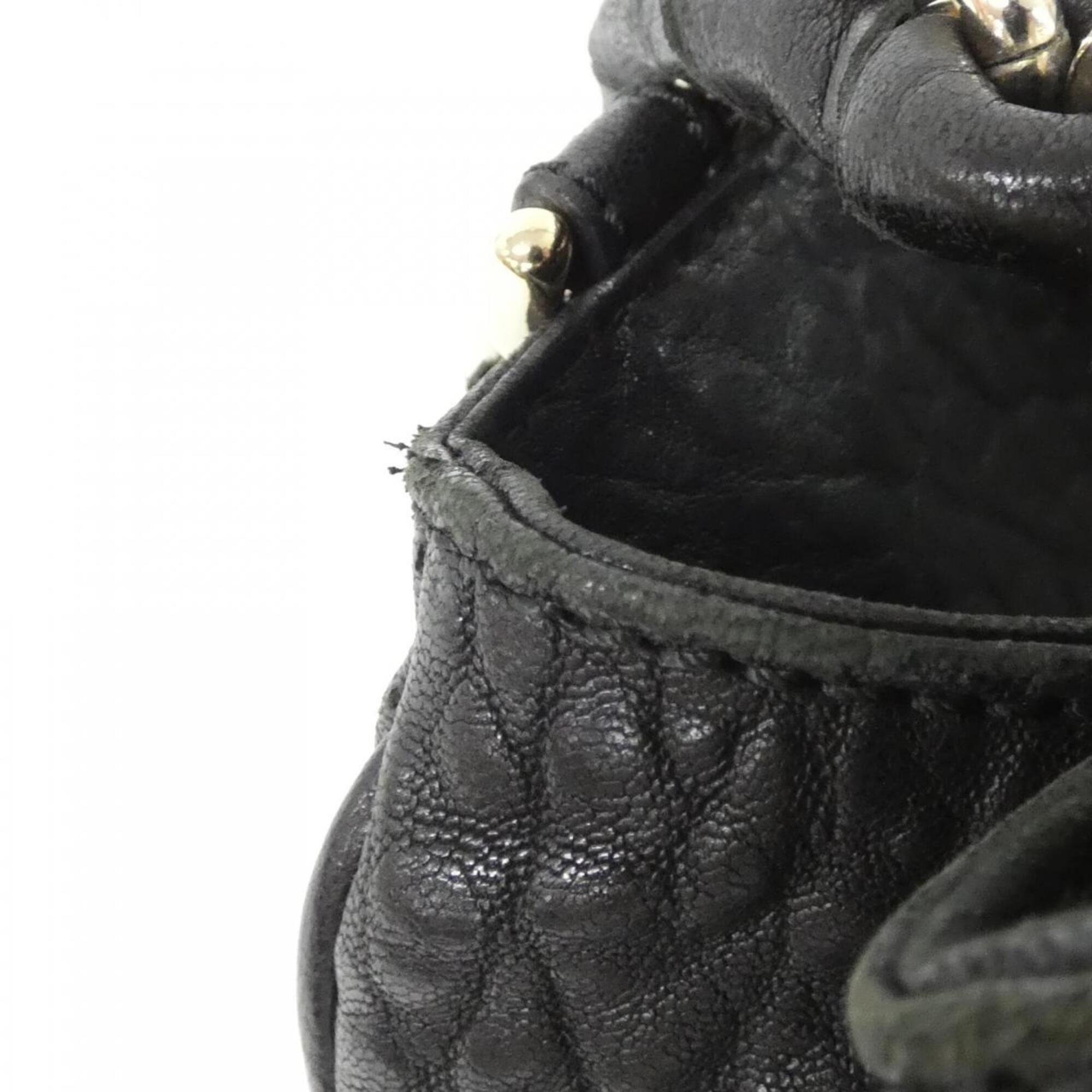 Fendi Black Leather Handbag (Pre-Owned)