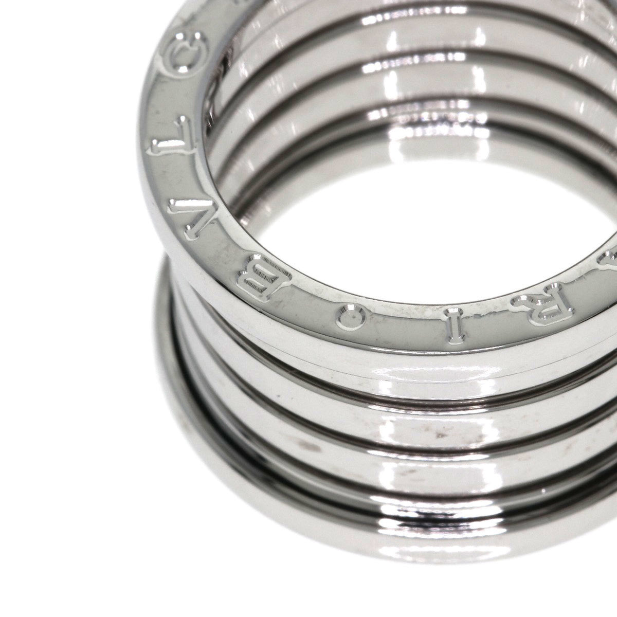 Bvlgari B.Zero1 White Gold (18K) Band Ring (Pre-Owned)