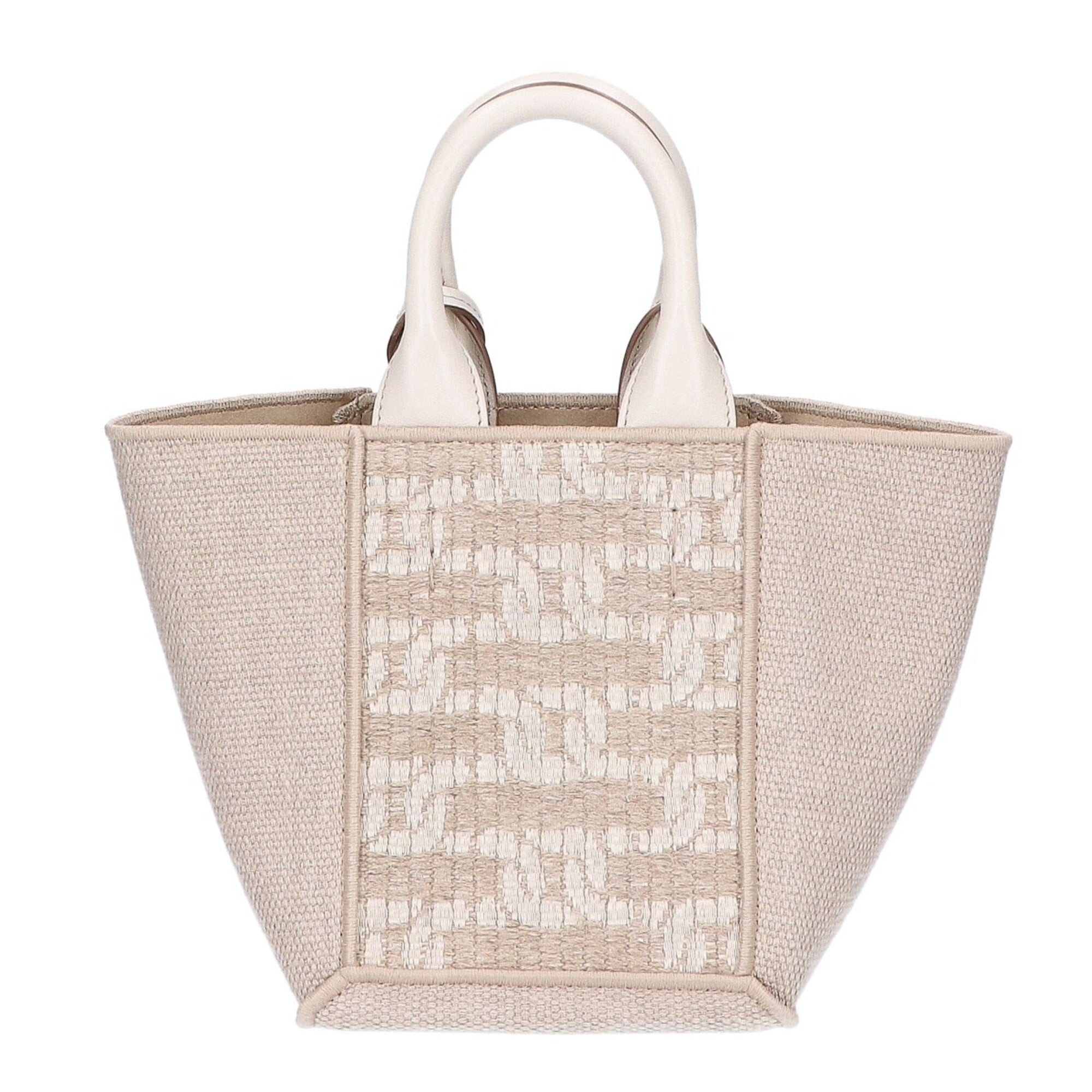 Tod's Beige Linen Tote Bag (Pre-Owned)