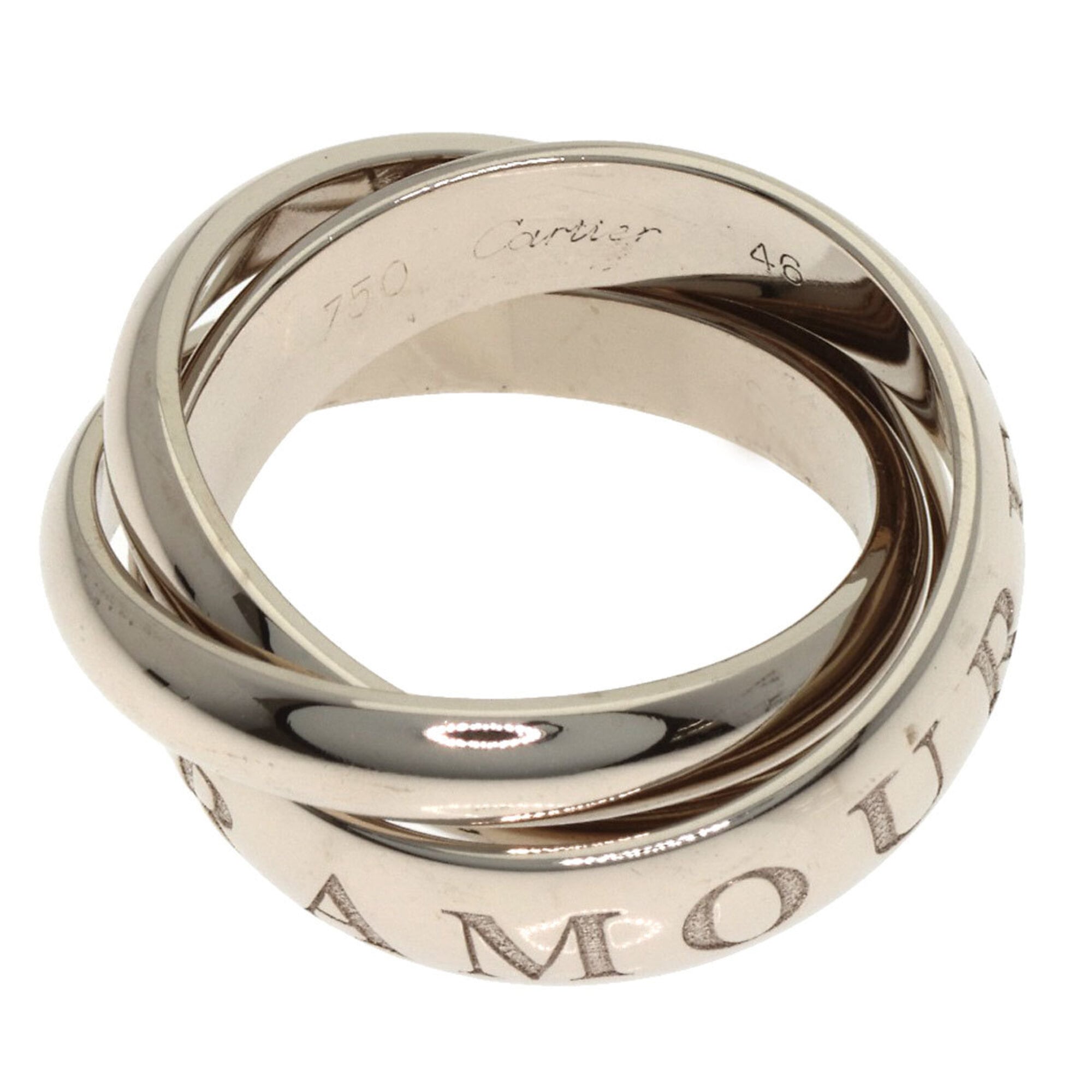 Cartier White Gold (18K) Band Ring (Pre-Owned)
