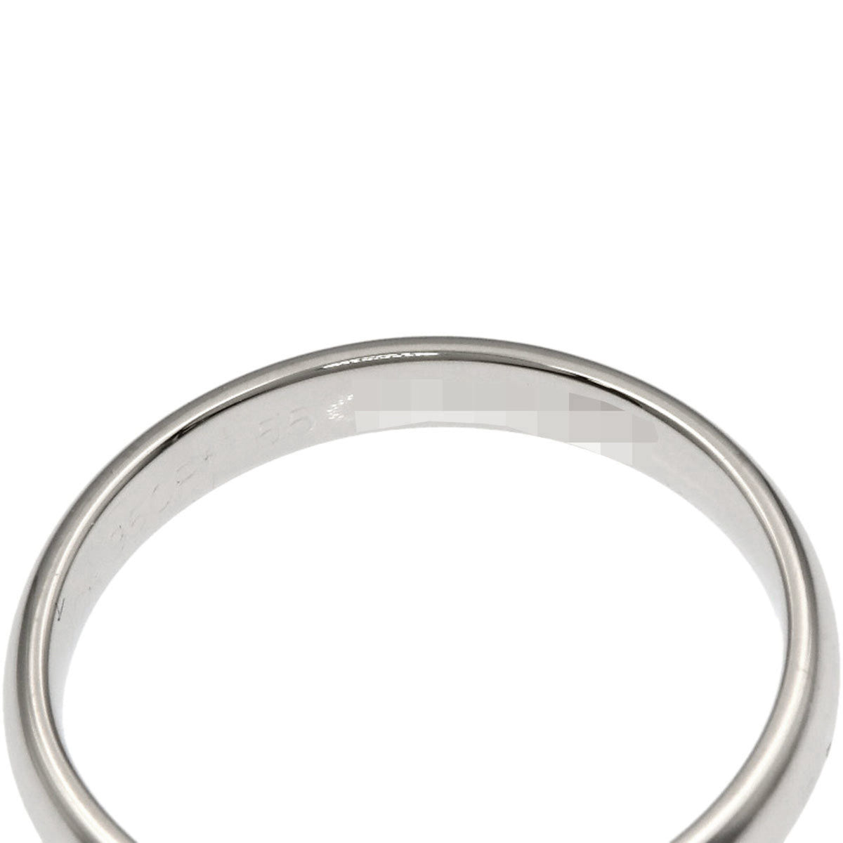 Van Cleef & Arpels Platinum 950 Band Ring (Pre-Owned)