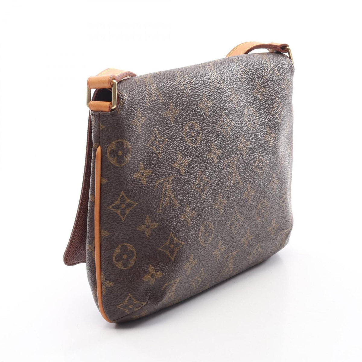 Louis Vuitton Brown Monogram Monogram Leather Handbag Shoulder Bag (Pre-Owned)