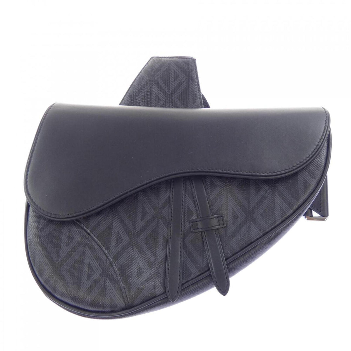 Christian Dior Black Gray Handbag (Pre-Owned)