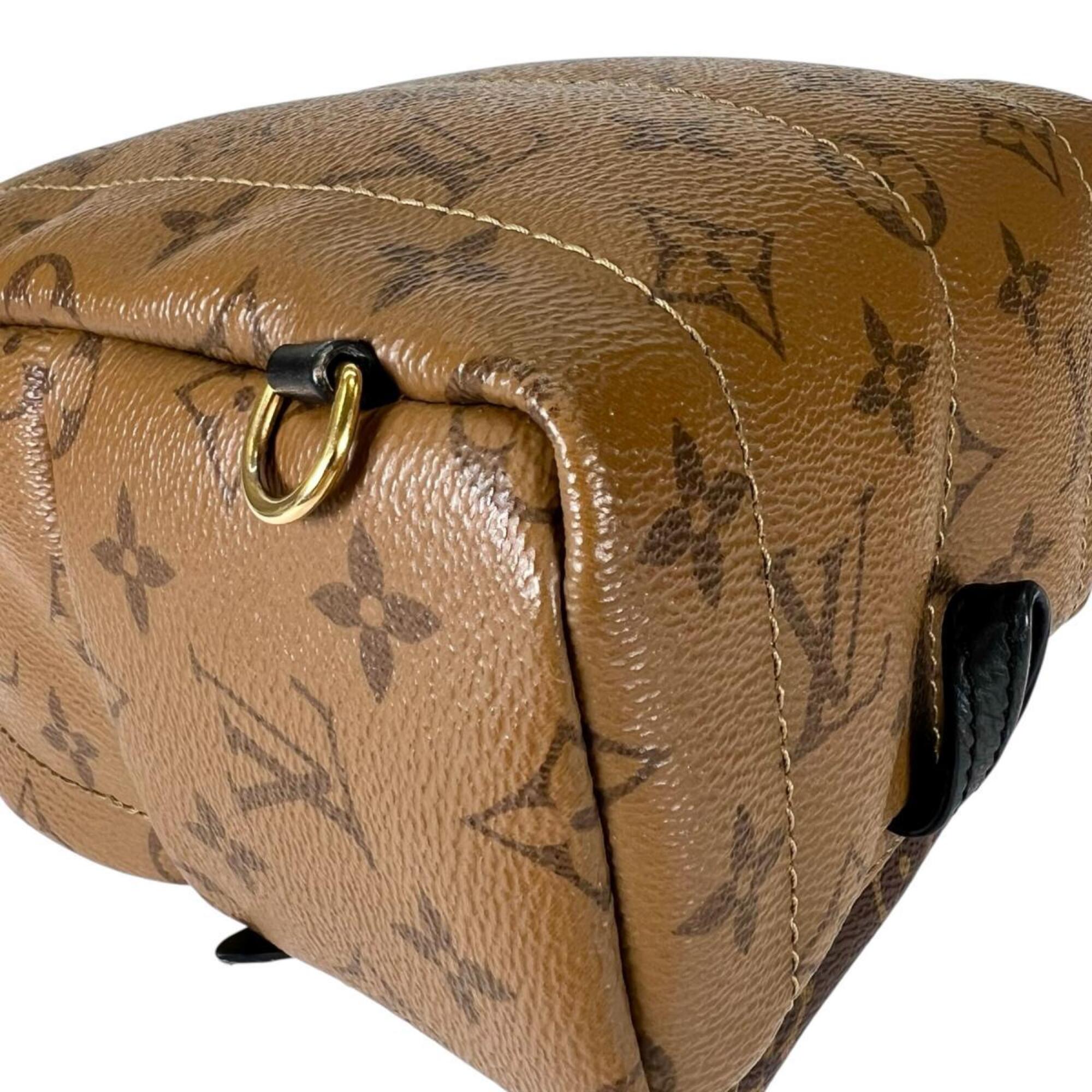 Louis Vuitton Brown Leather Backpack (Pre-Owned)