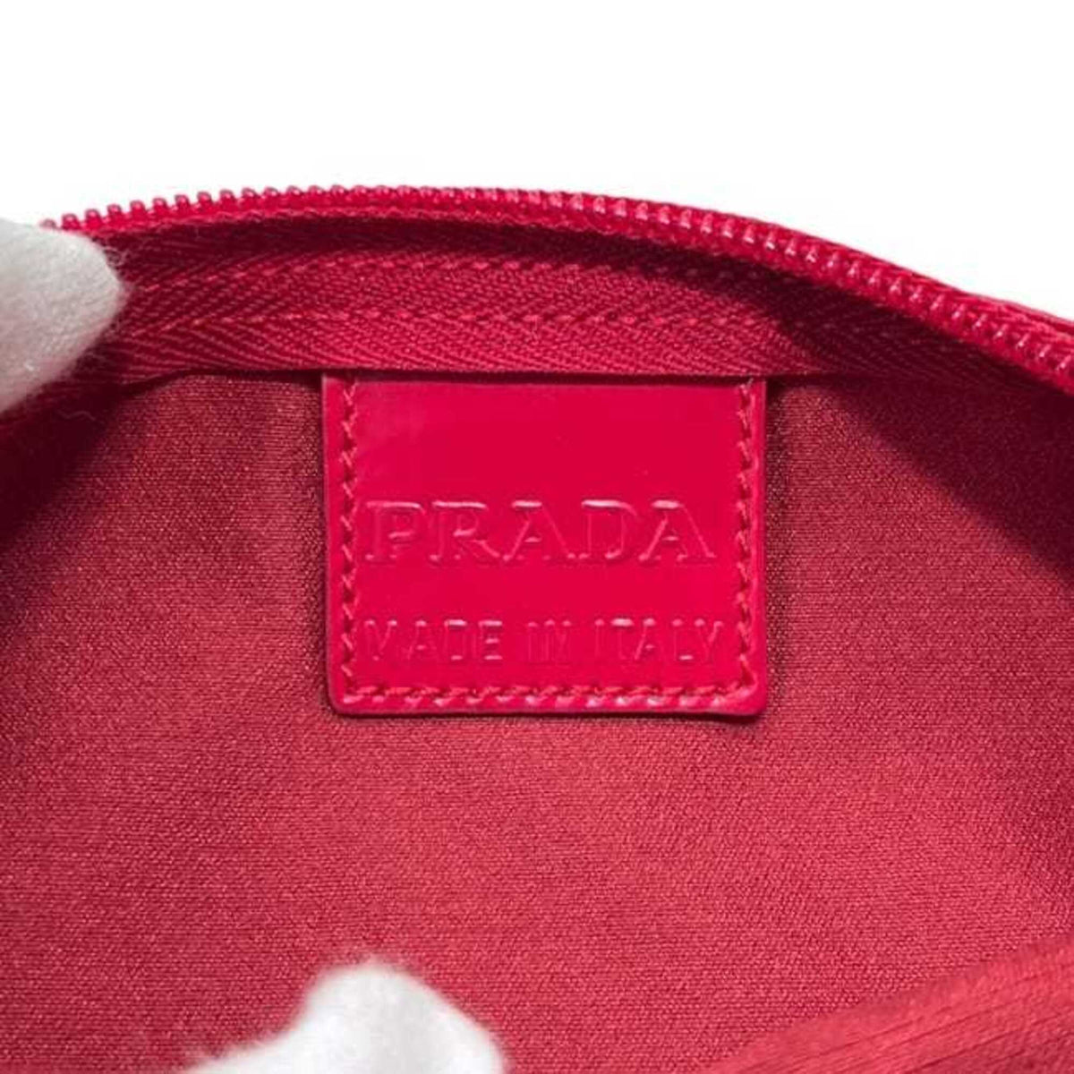 Prada Pink Satin Pouch (Pre-Owned)