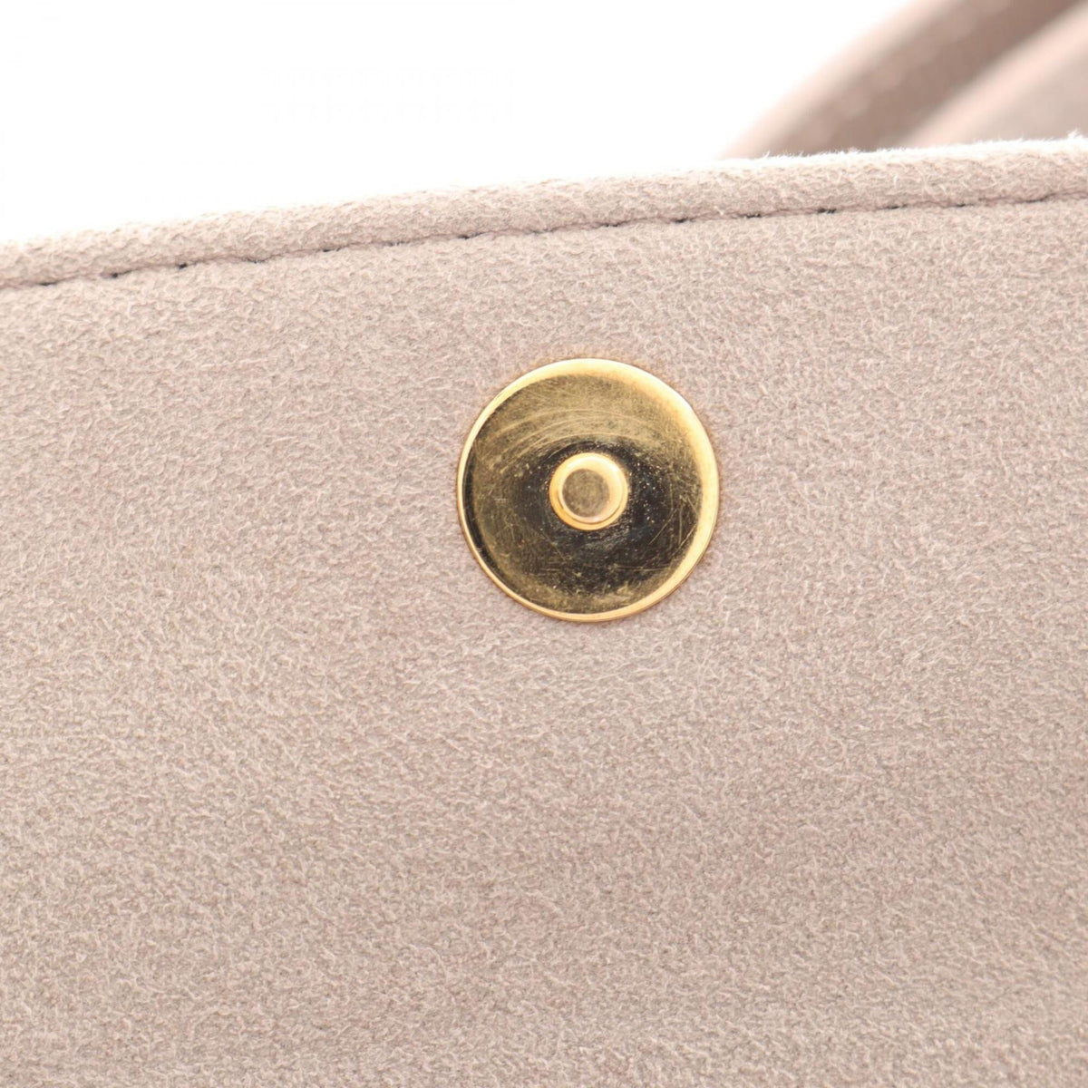Louis Vuitton Beige Leather Handbag (Pre-Owned)