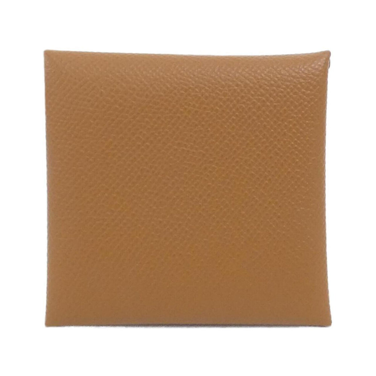 Hermes Gold Brown Epsom Leather Coin Purse/Coin Case (Pre-Owned)