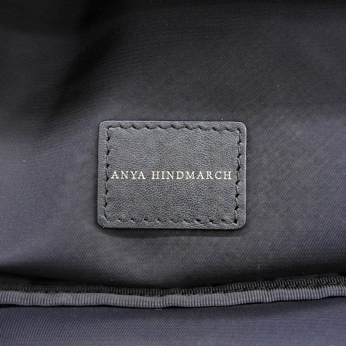 Anya Hindmarch Black Nylon Backpack (Pre-Owned)