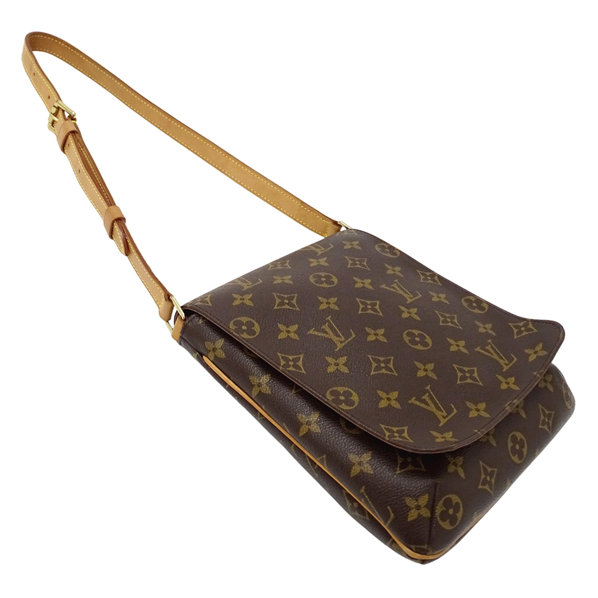 Louis Vuitton Brown Monogram Monogram Shoulder Bag (Pre-Owned)