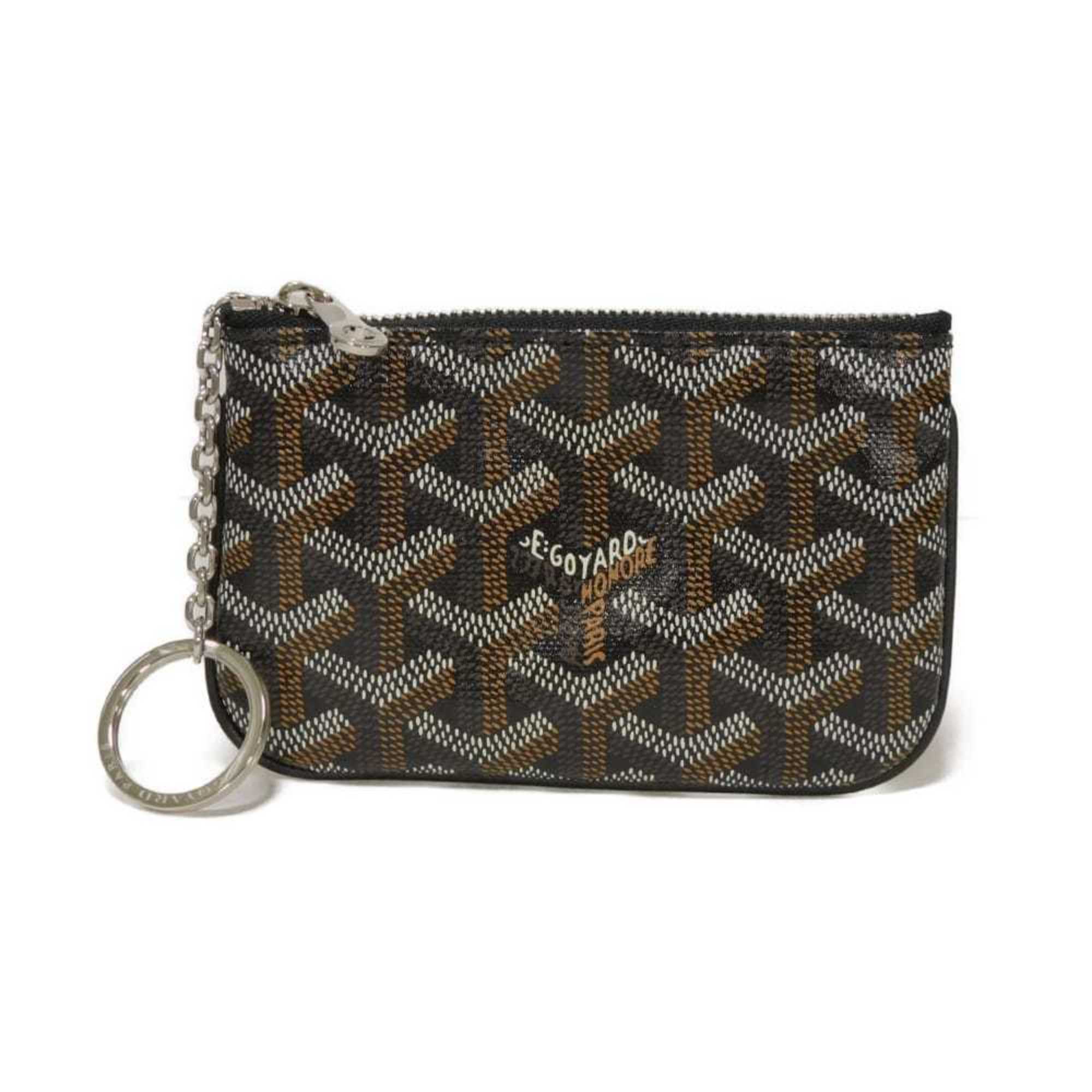 Goyard Black Coated Canvas Coin Purse/Coin Case (Pre-Owned)