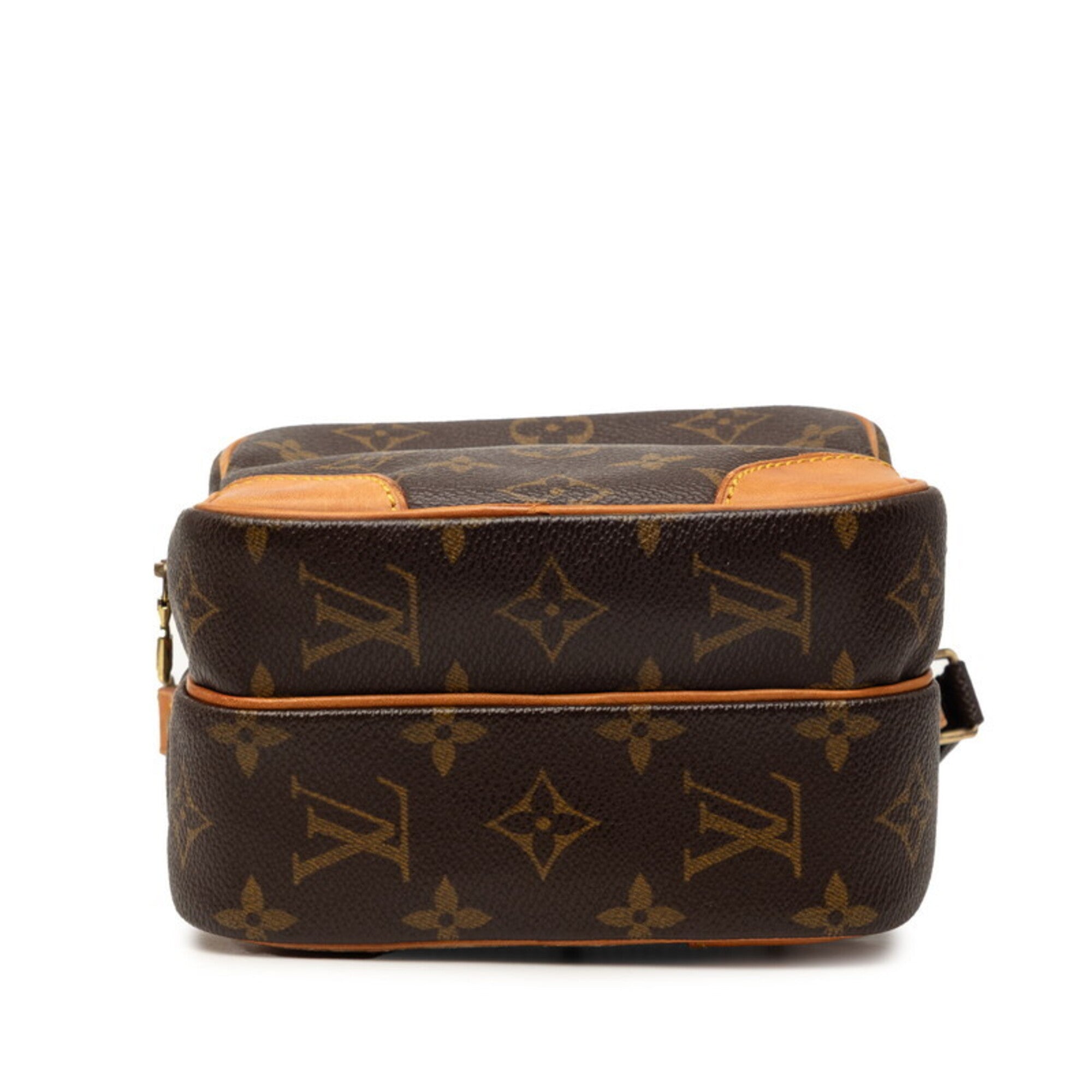 Louis Vuitton Brown Pvc Leather Shoulder Bag (Pre-Owned)