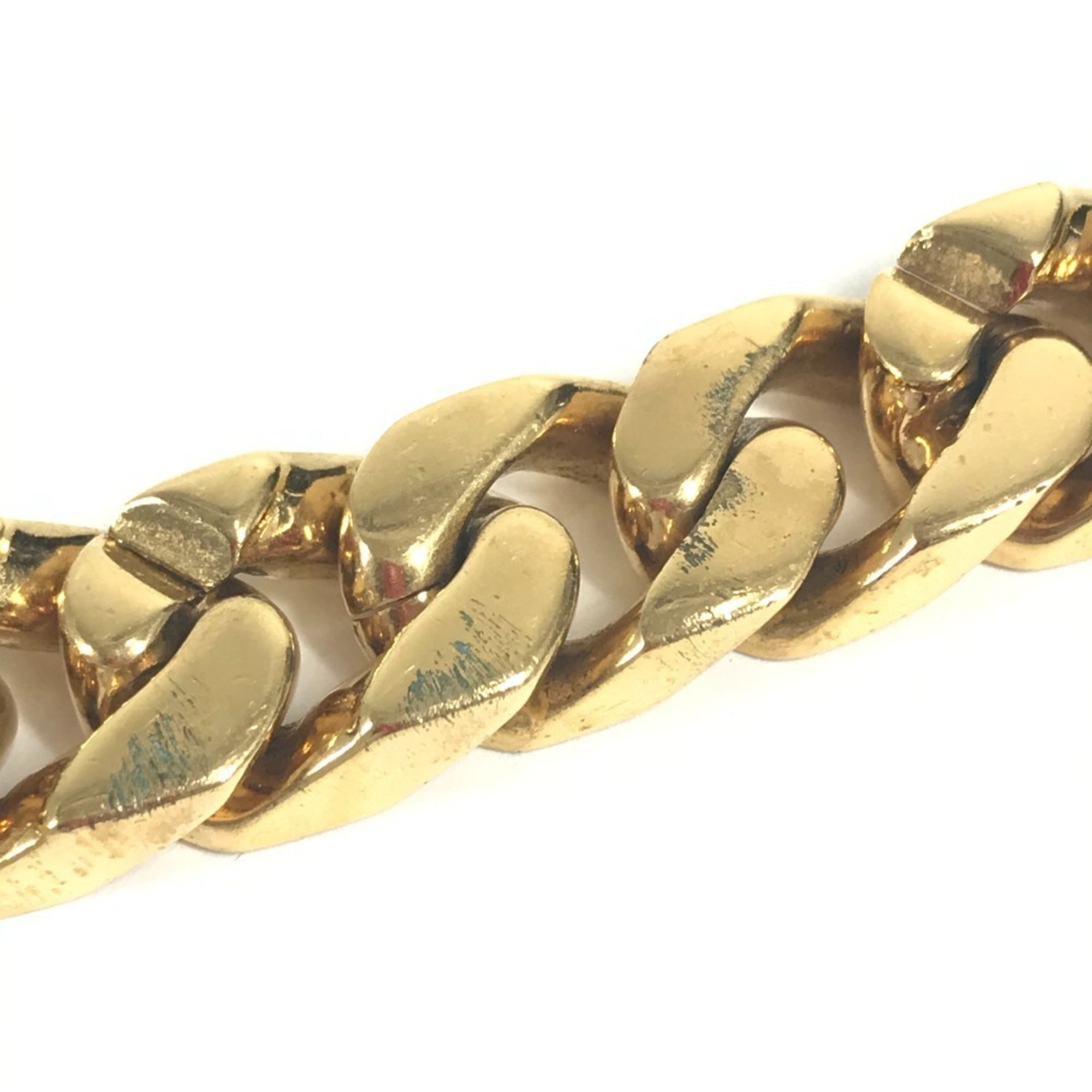 Louis Vuitton Monogram Gold Metal Charm Bracelet (Pre-Owned)