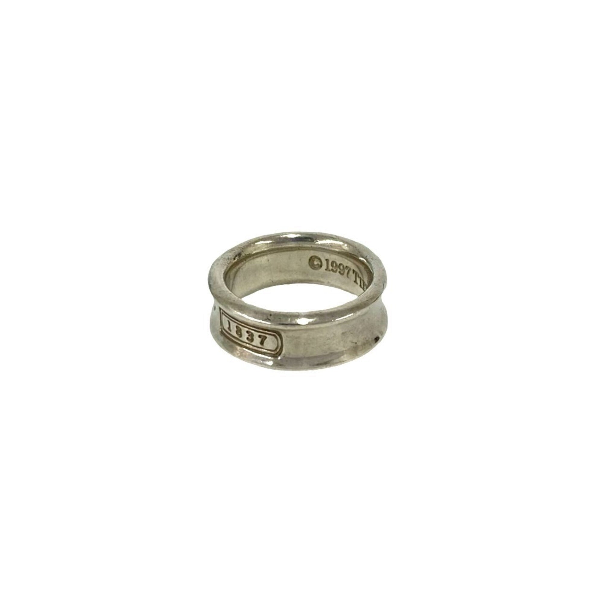 Tiffany Silver Silver 925 Band Ring (Pre-Owned)