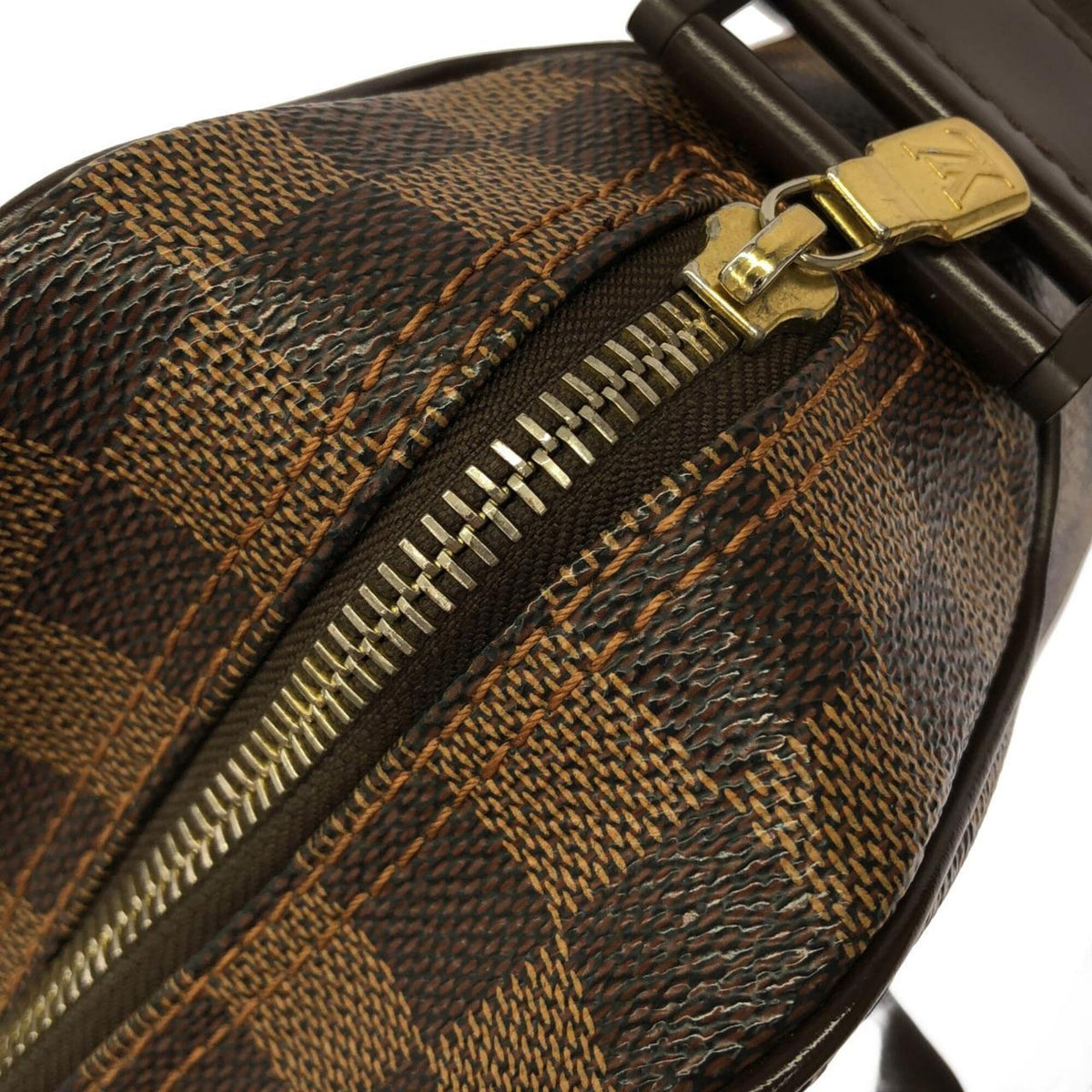 Louis Vuitton Ebene Coated Canvas Shoulder Bag (Pre-Owned)