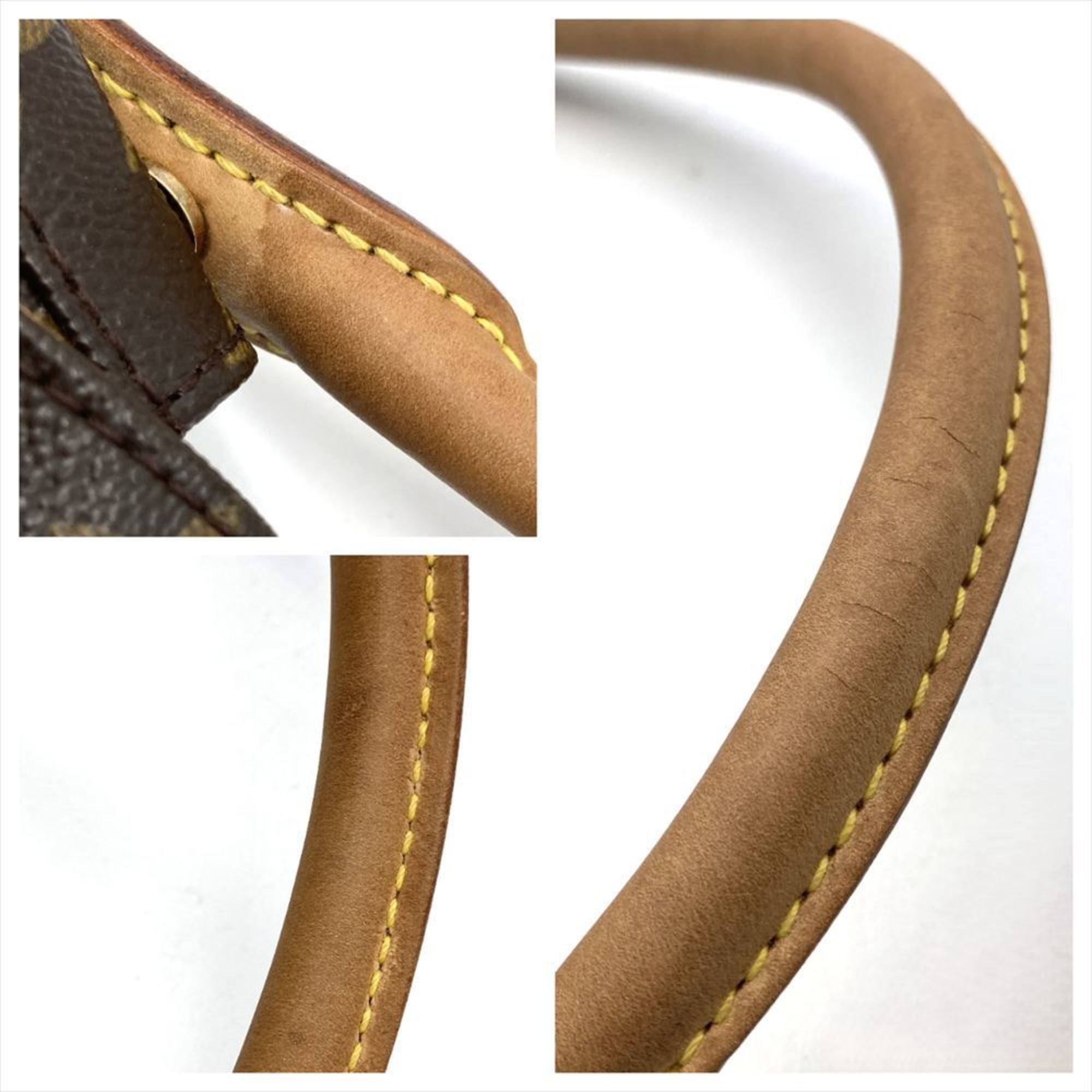 Louis Vuitton Brown Monogram Canvas Shoulder Bag (Pre-Owned)