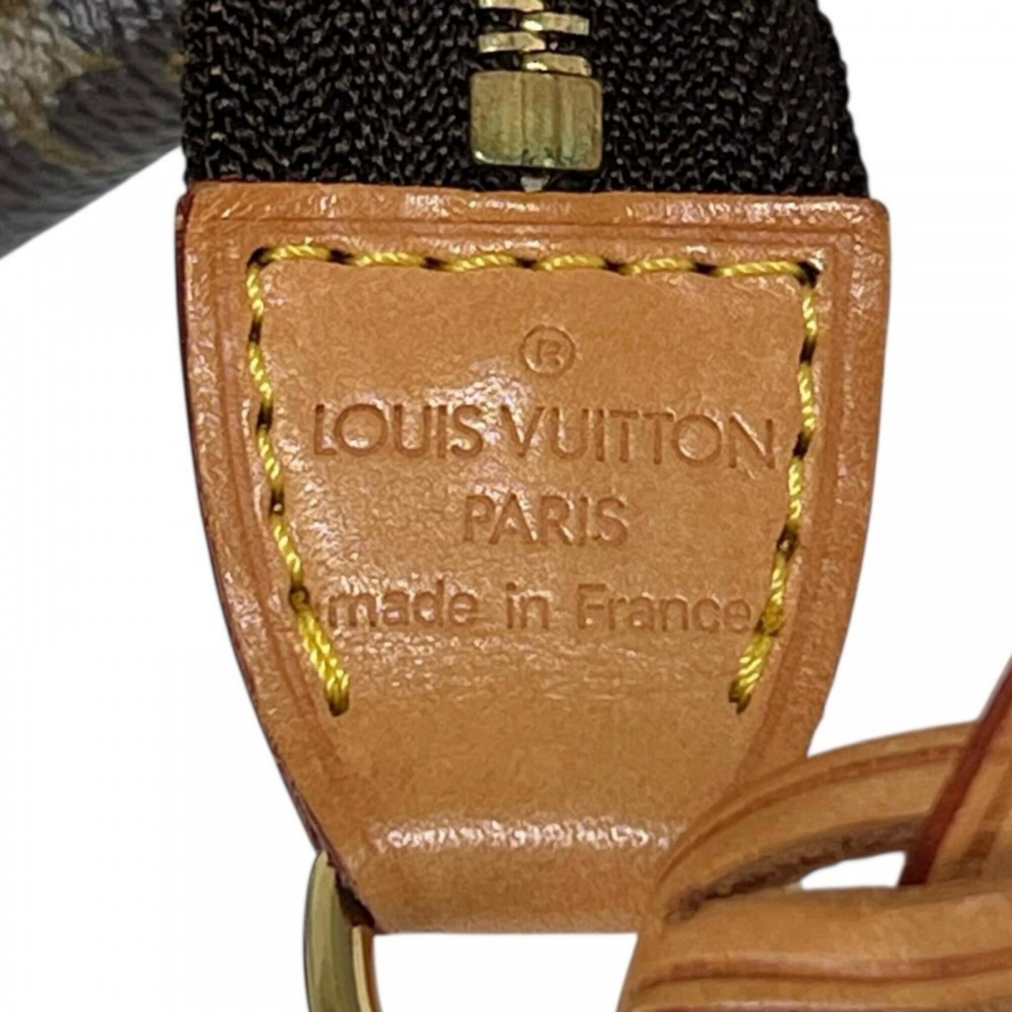 Louis Vuitton Brown Monogram Canvas Handbag (Pre-Owned)