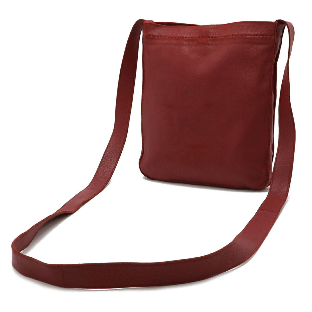 Hermes Pink Red Red Color Pochette Shoulder Bag (Pre-Owned)