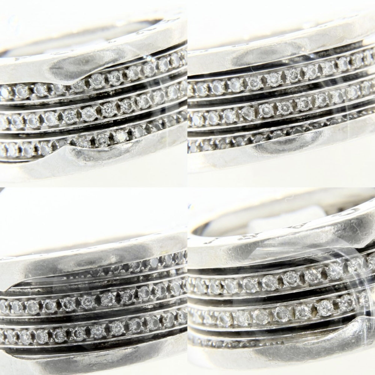 Bvlgari White Gold (18K) Band Ring (Pre-Owned)