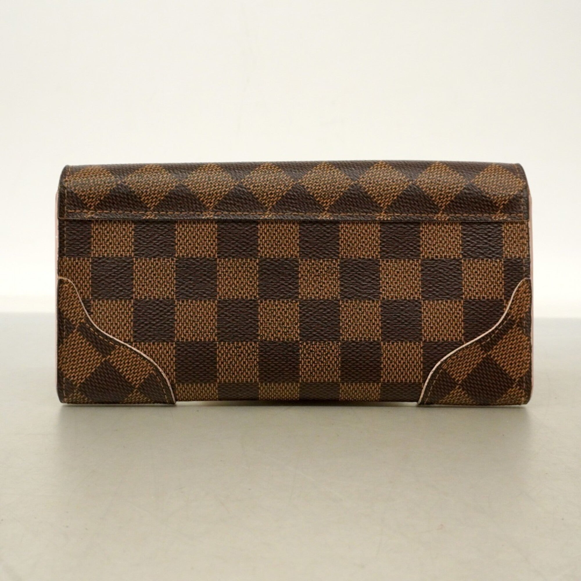 Louis Vuitton Ebene Rose Ballerine Long Wallet (Bi-Fold) (Pre-Owned)